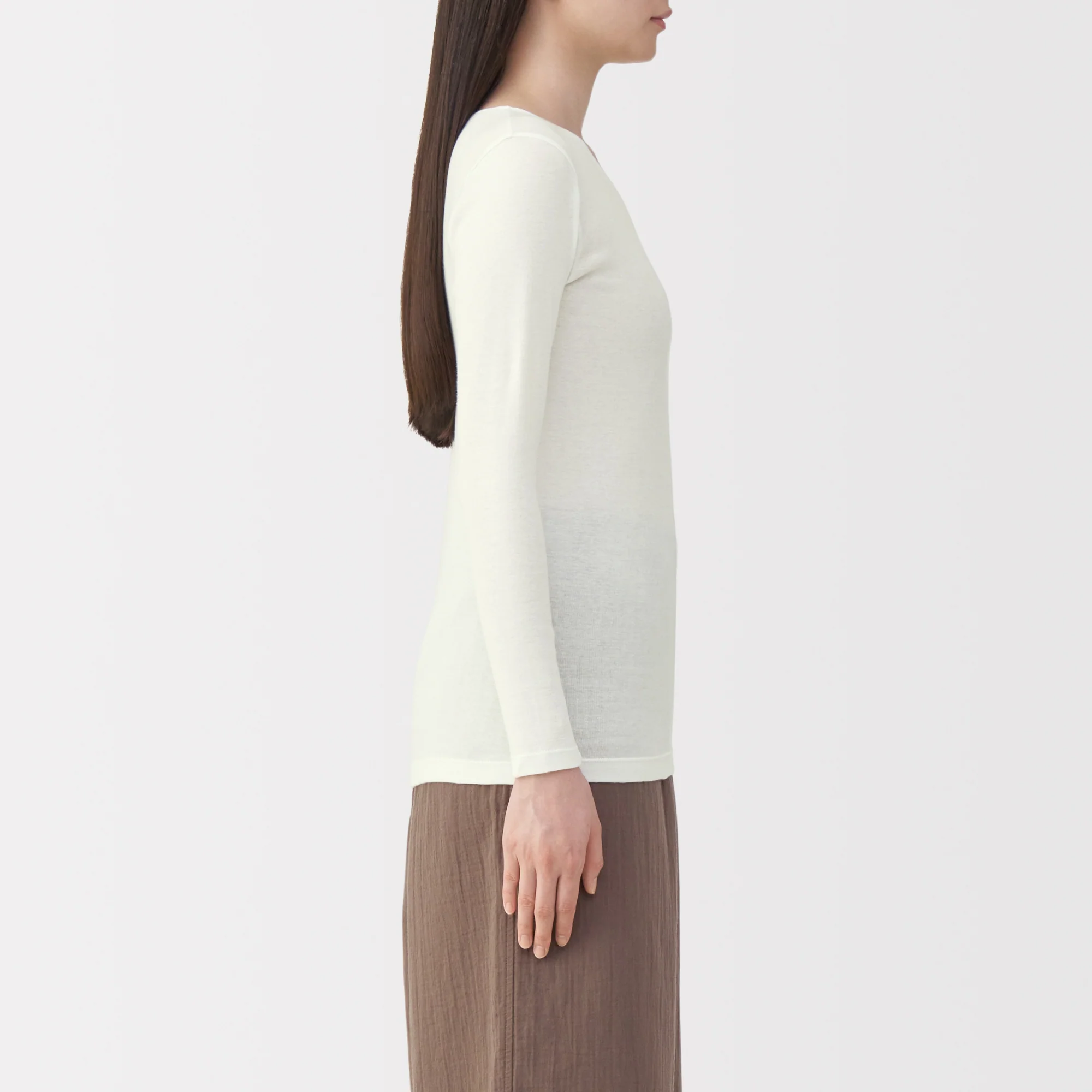 Warm Cotton Crew Neck T-Shirt - Image 12