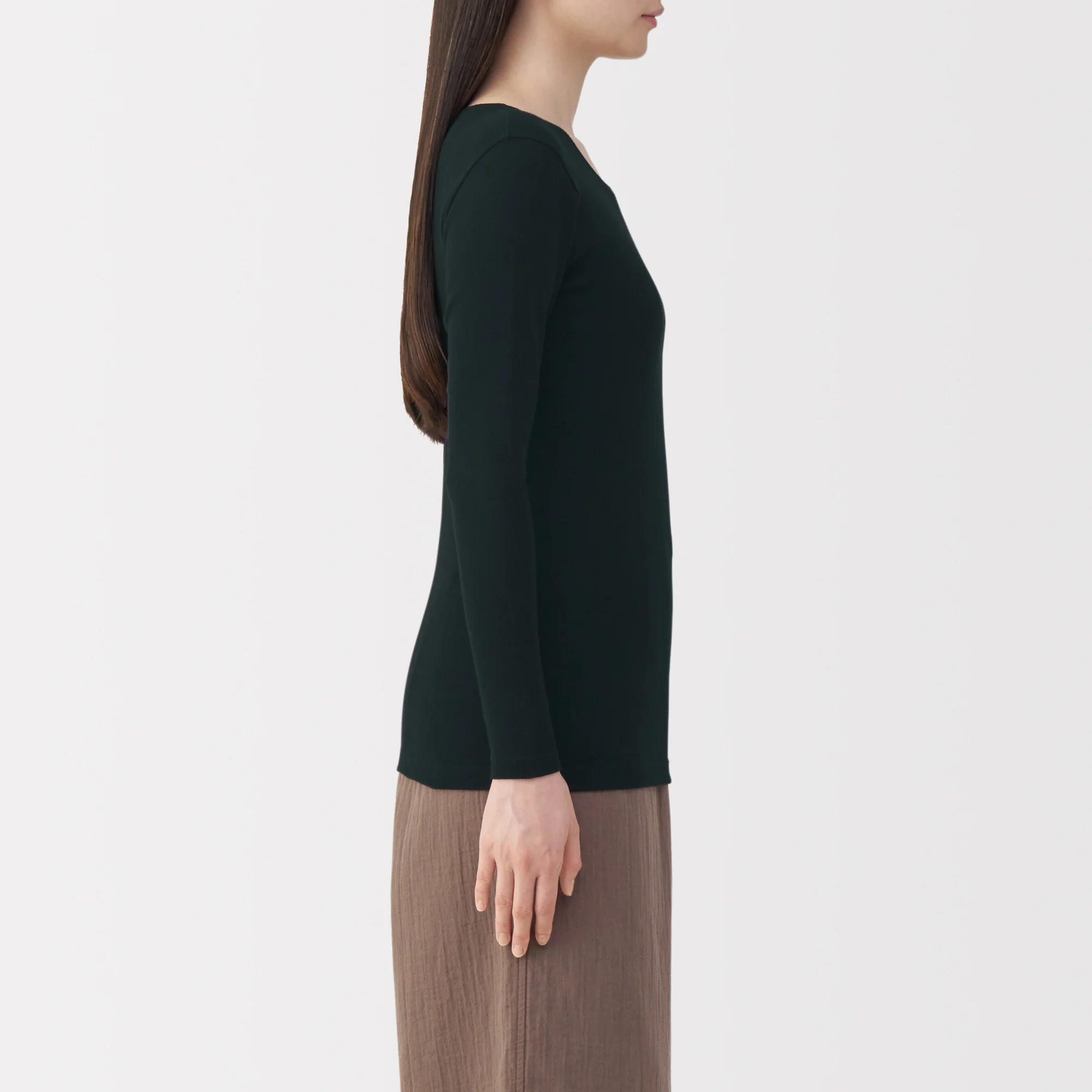 Warm Cotton Crew Neck T-Shirt - Image 19