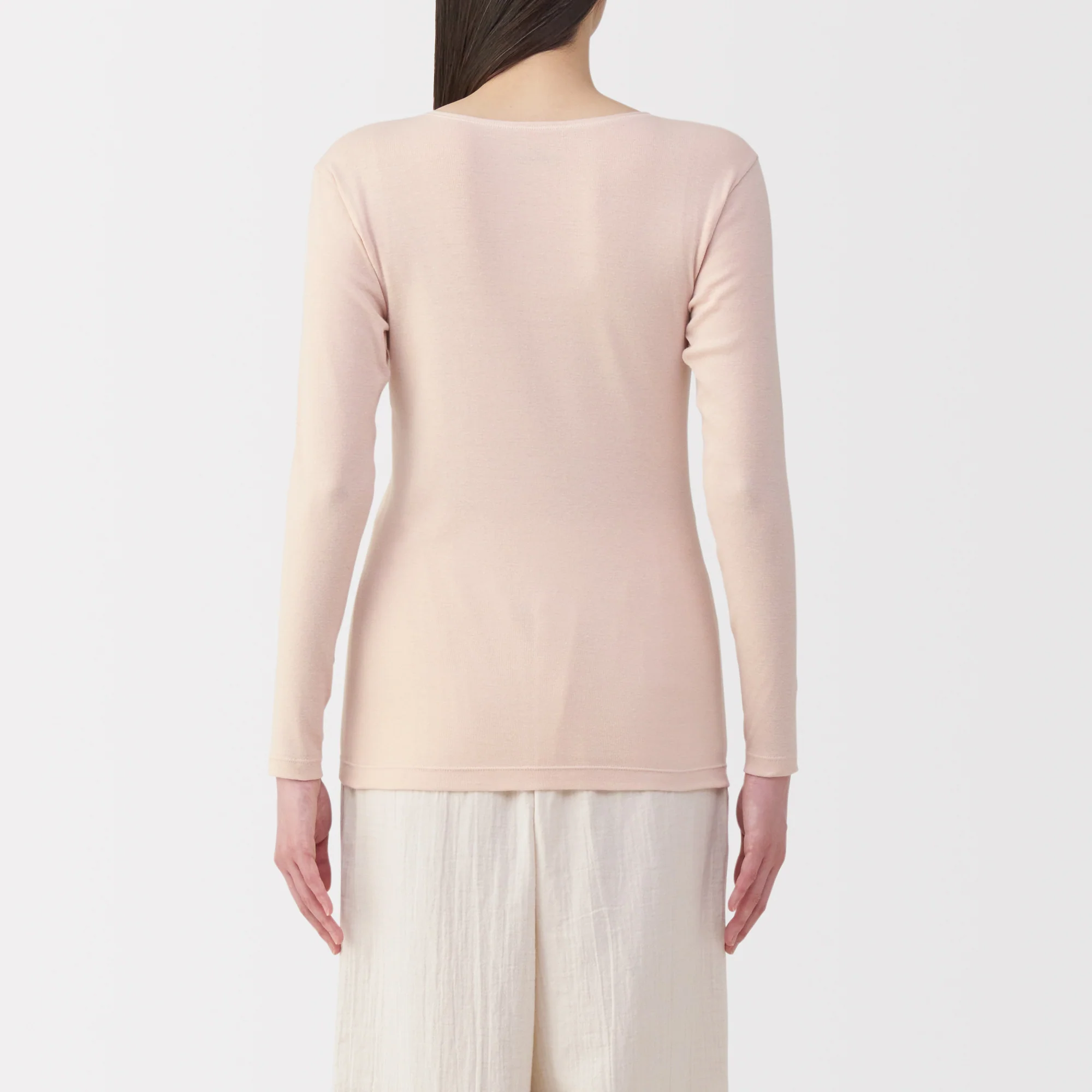 Warm Cotton Crew Neck T-Shirt - Image 27