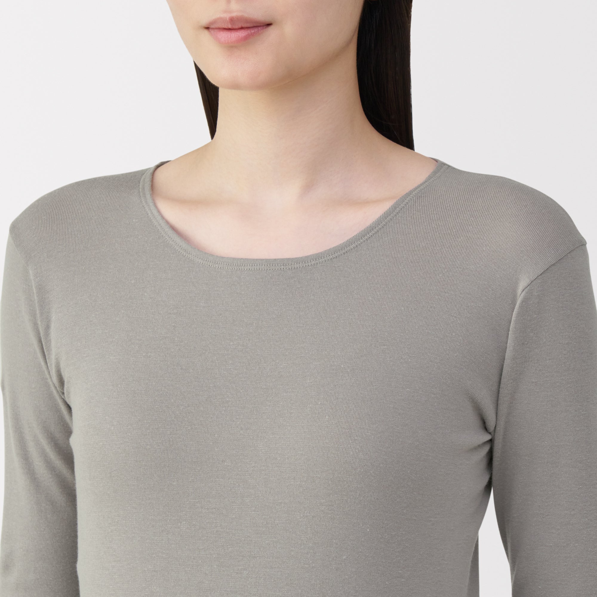 Warm Cotton Crew Neck T-Shirt - Image 7