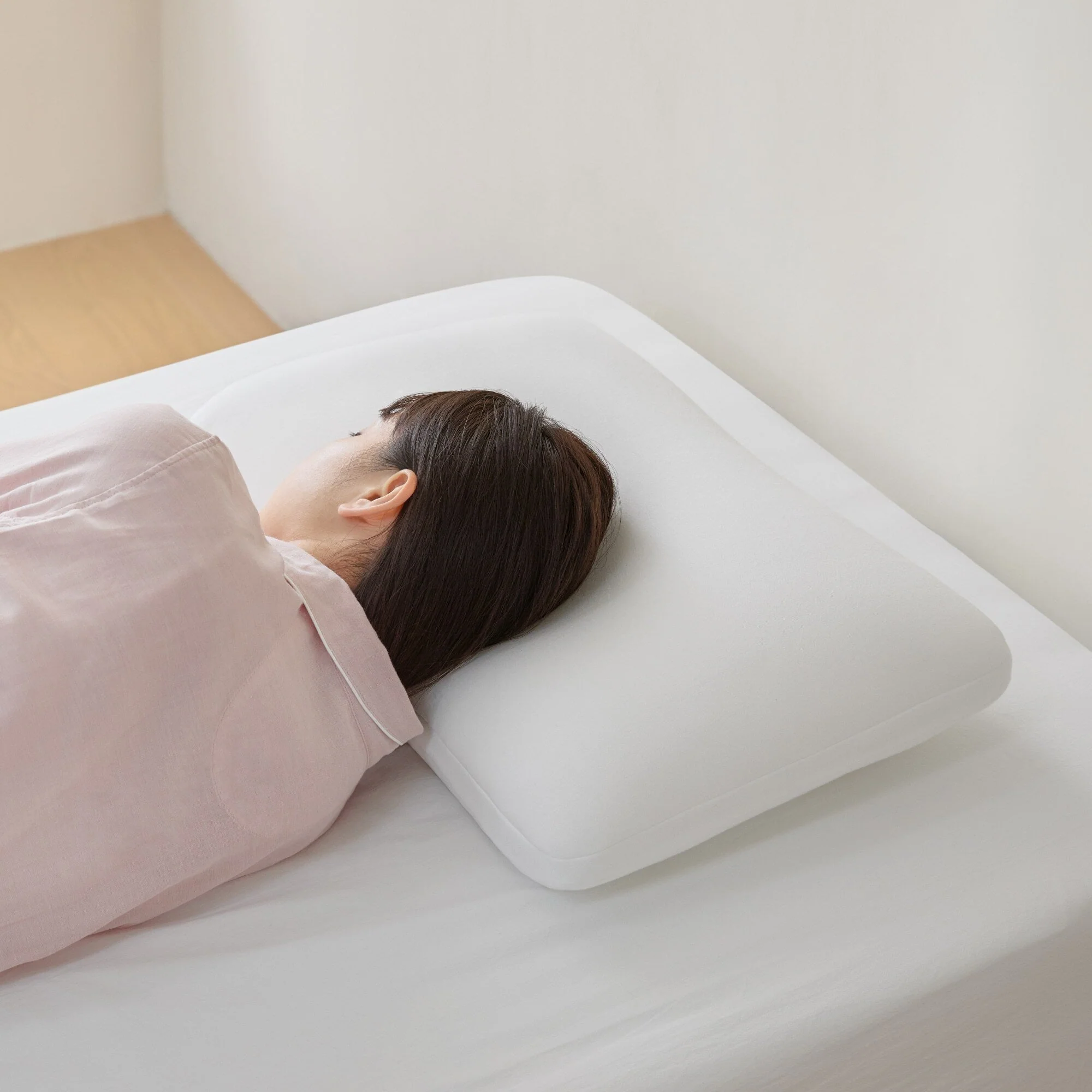 Washable Cover Plump Pillow (40 x 60 cm) - Image 2