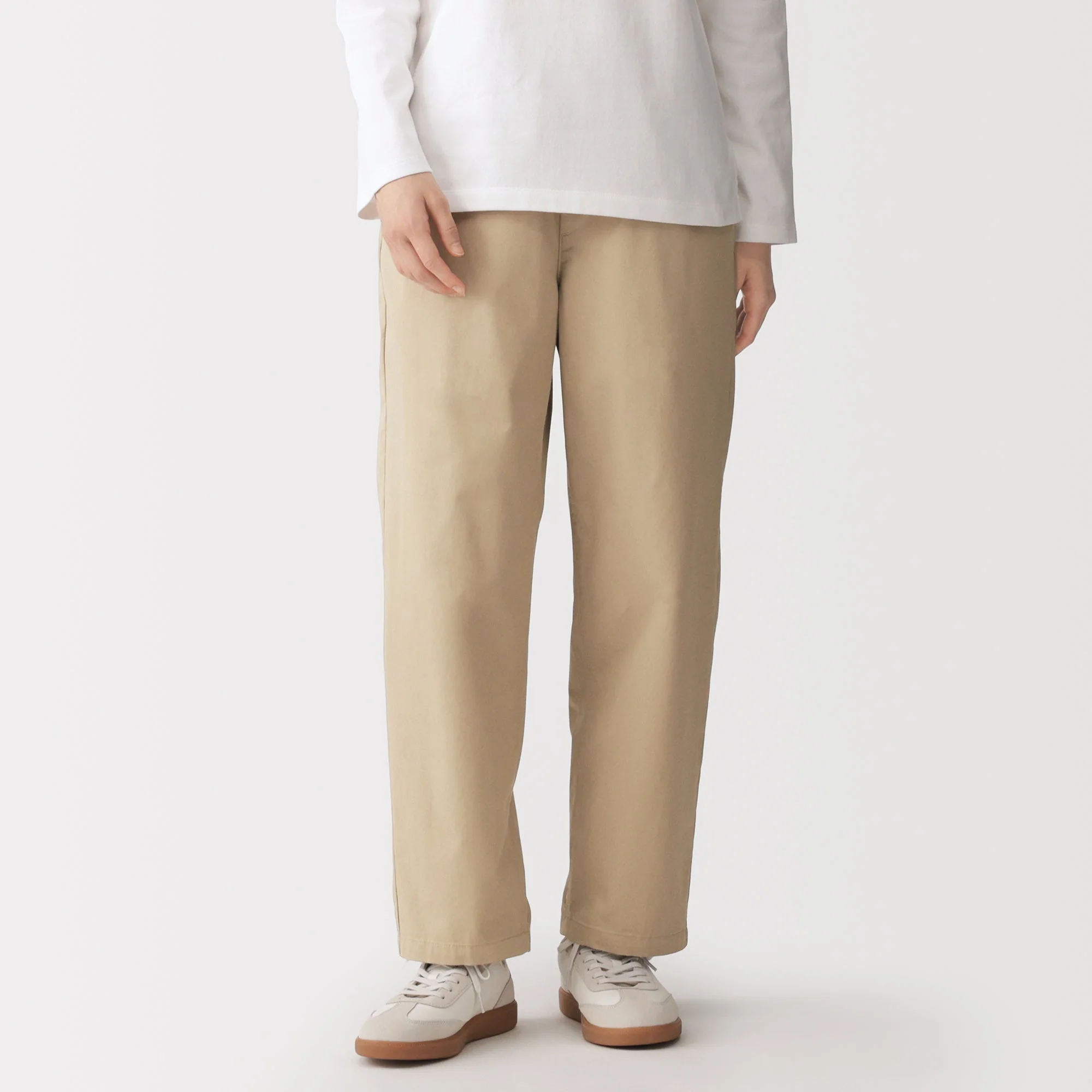 Washed Cotton Easy Pants - Image 30
