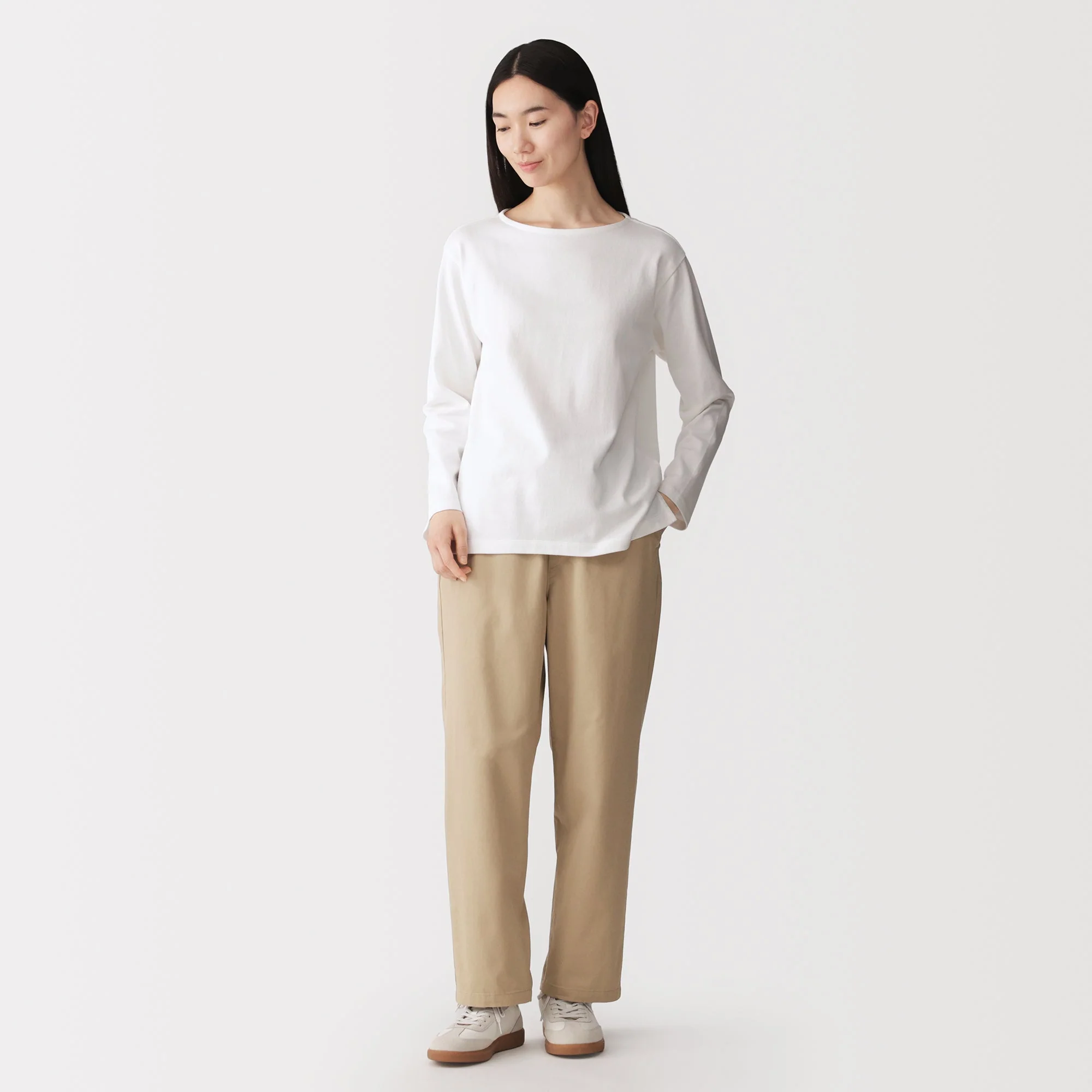Washed Cotton Easy Pants - Image 31