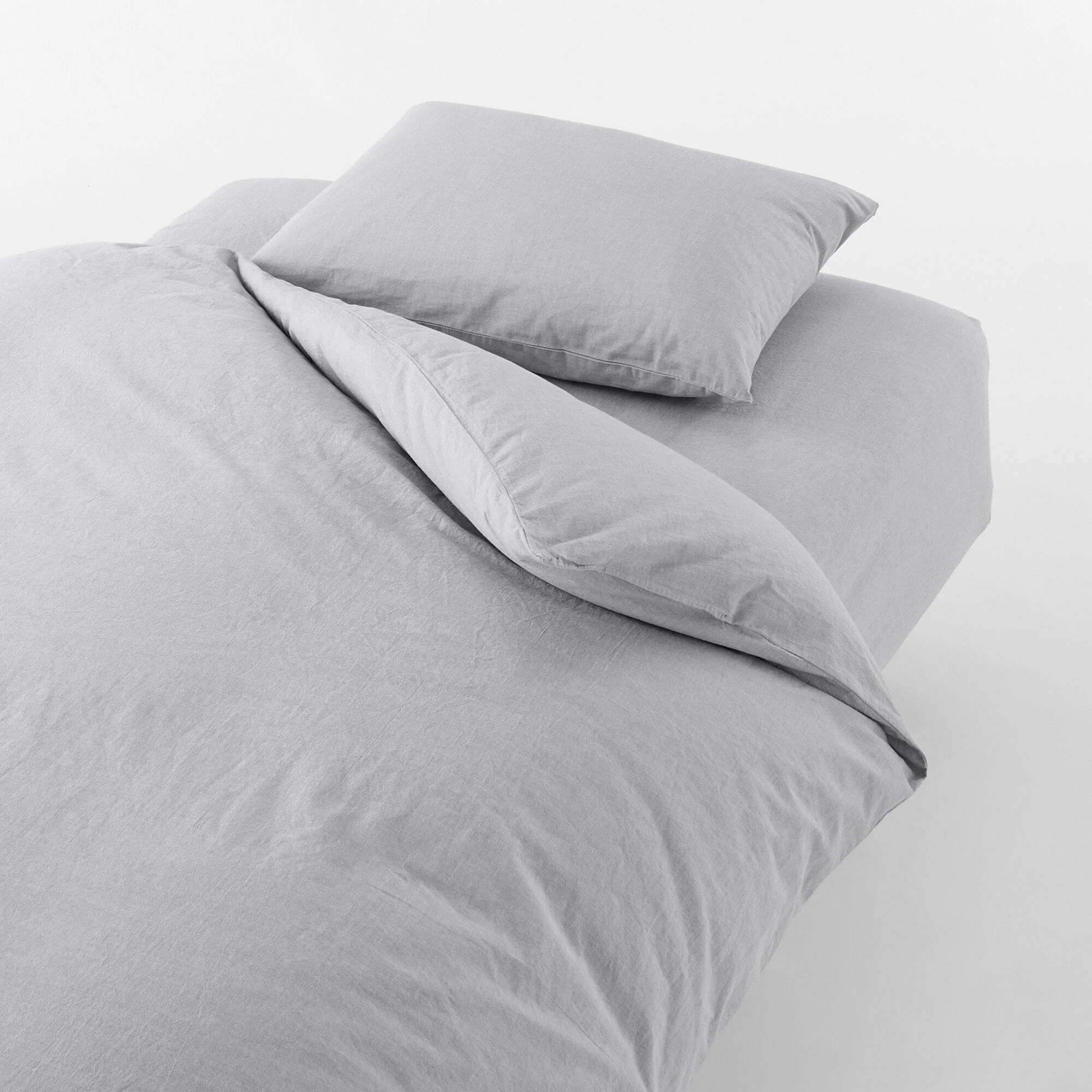 Washed Cotton Fitted Sheet - Image 22