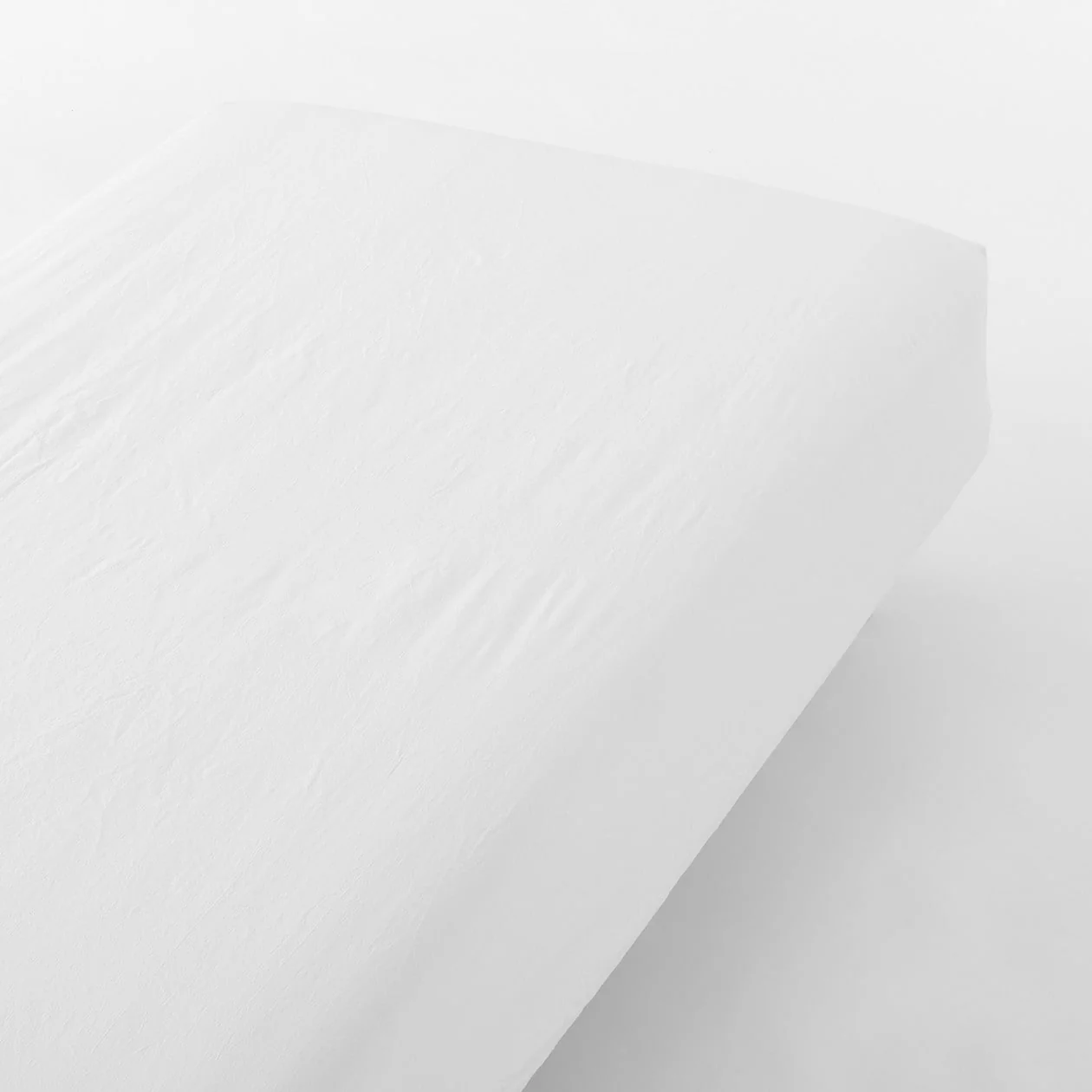Washed Cotton Fitted Sheet - Image 5