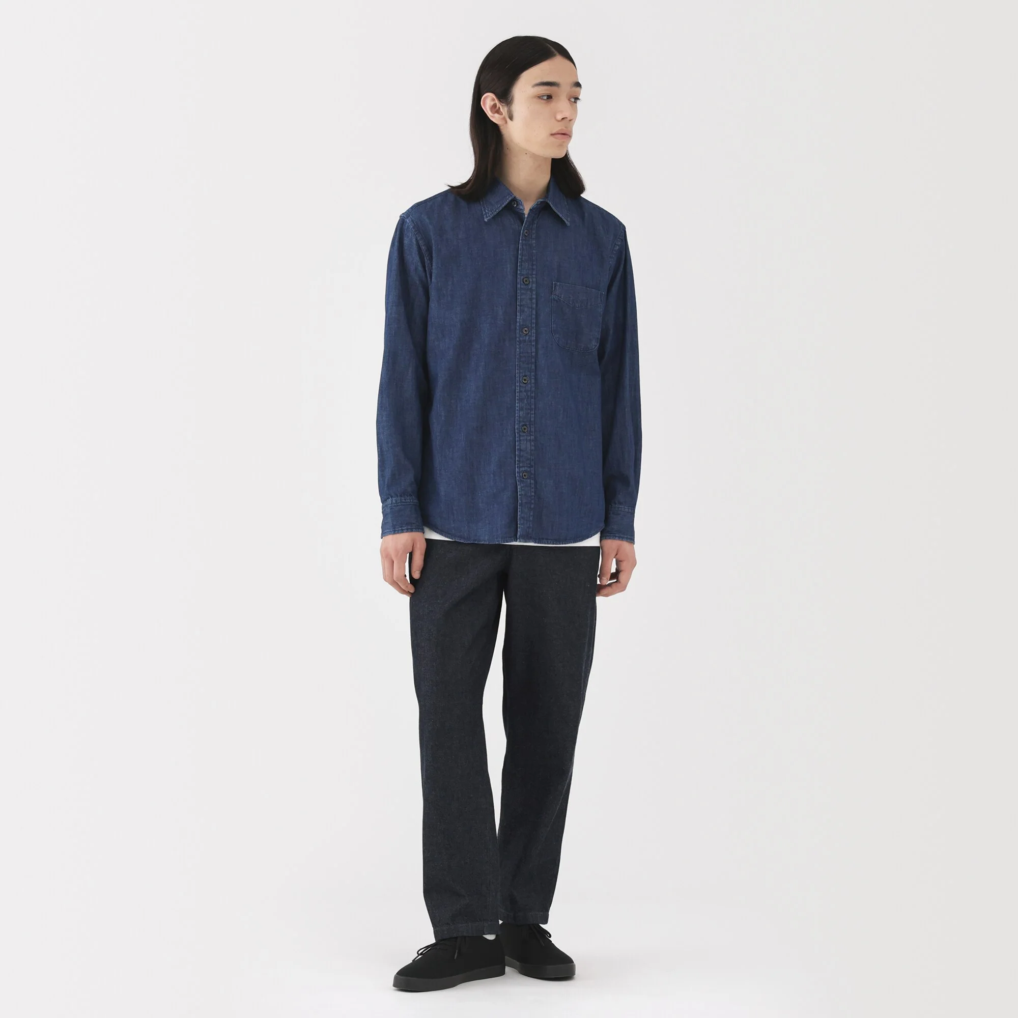 Denim Easy Pants
