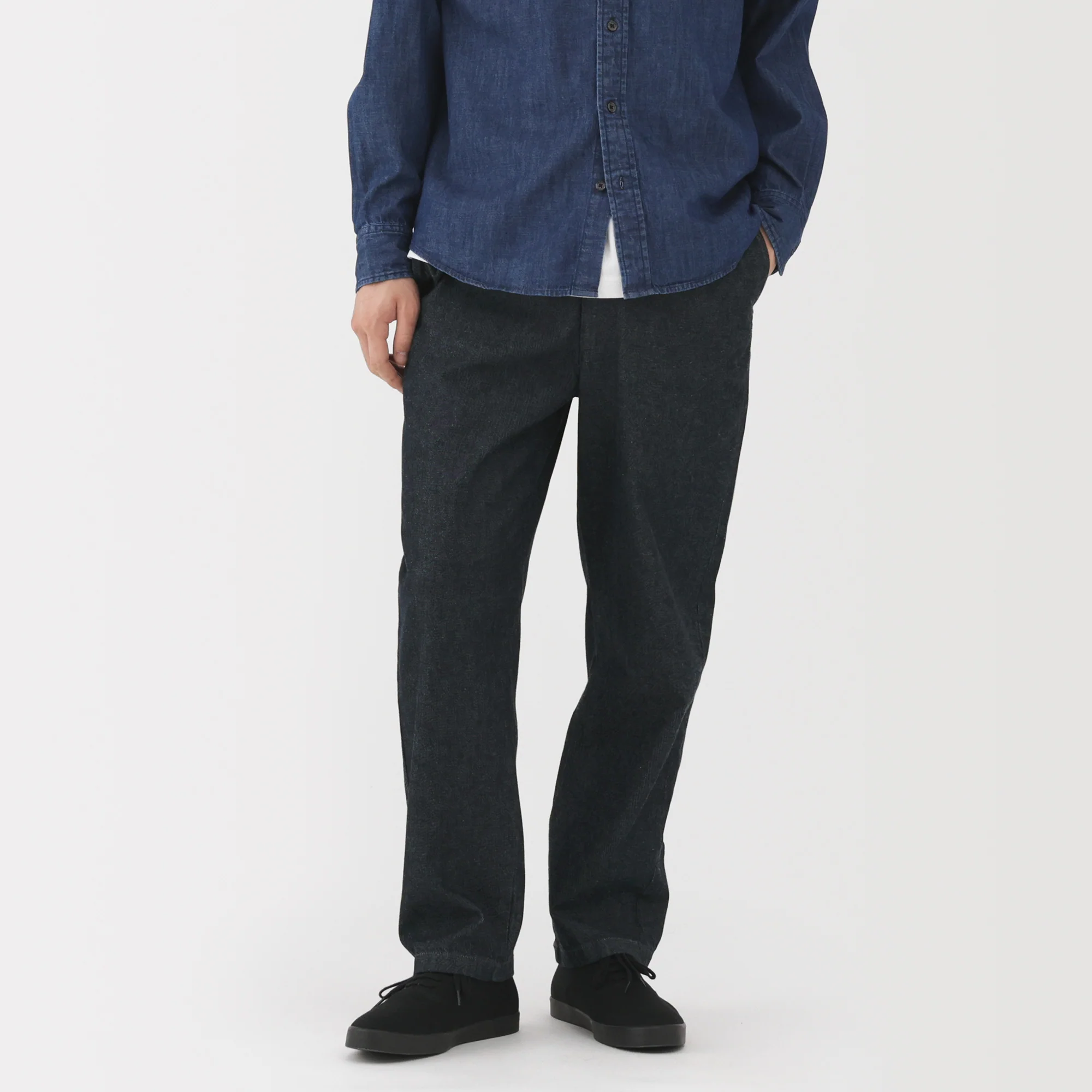 Denim Easy Pants - Image 3