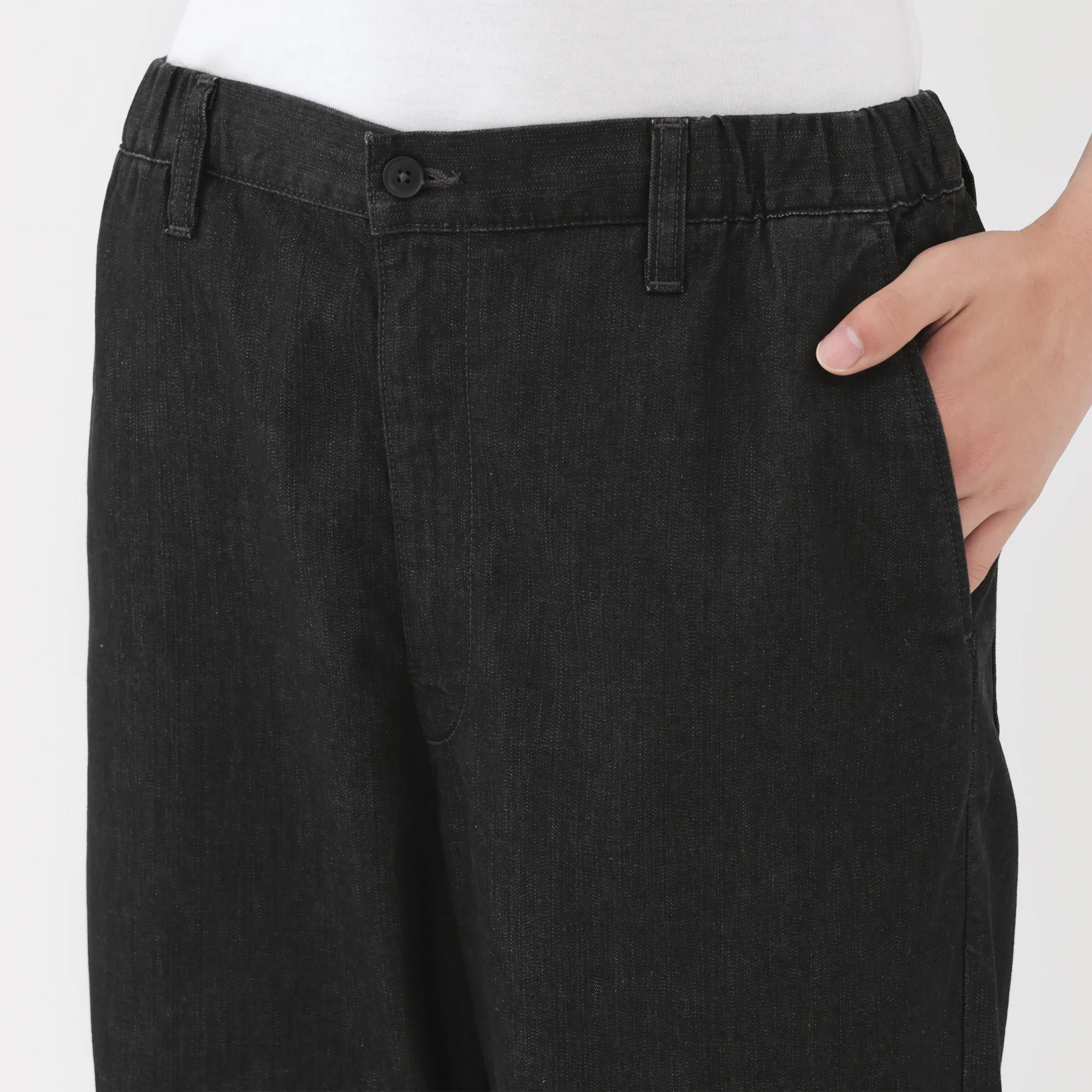 Denim Easy Pants - Image 7