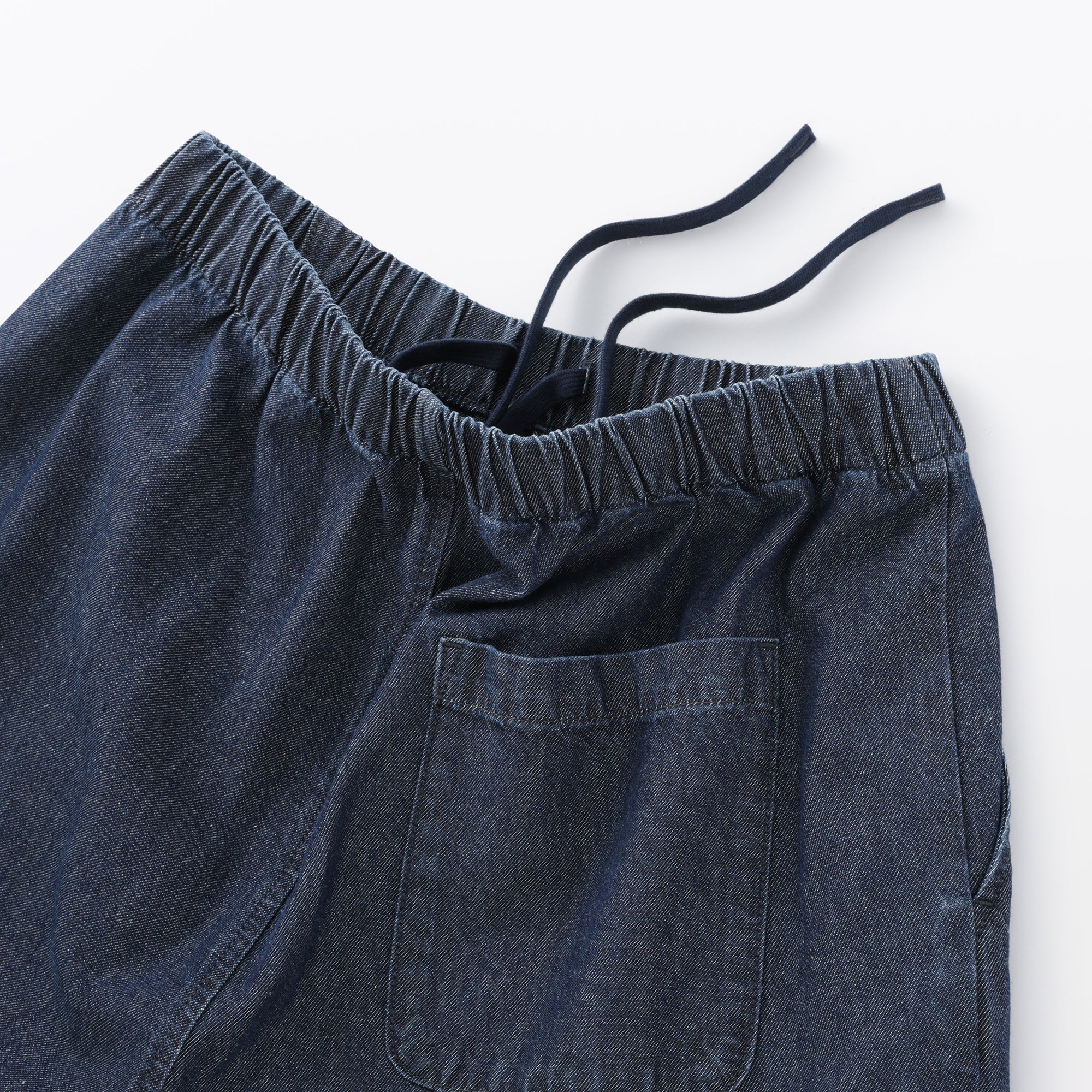 Washed Denim Easy Pants - Image 18