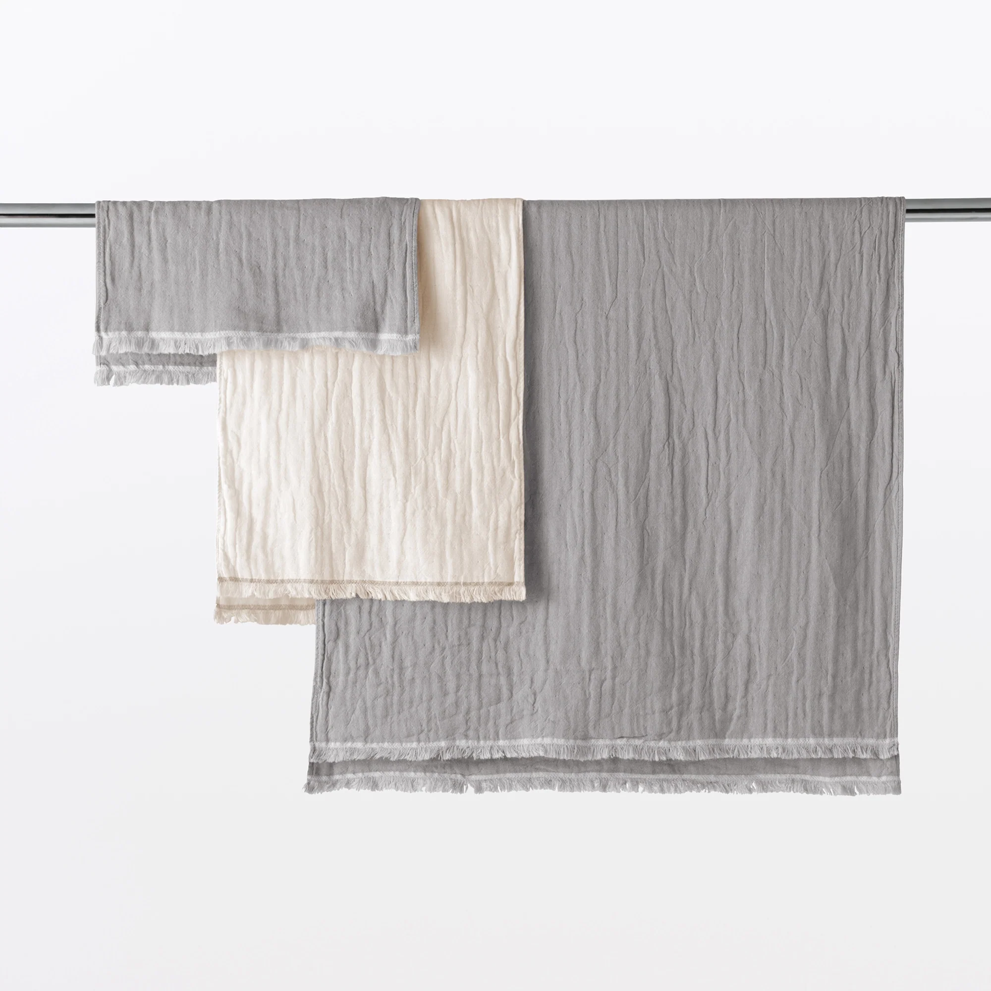 Washed Gauze Hand Towel - Image 10