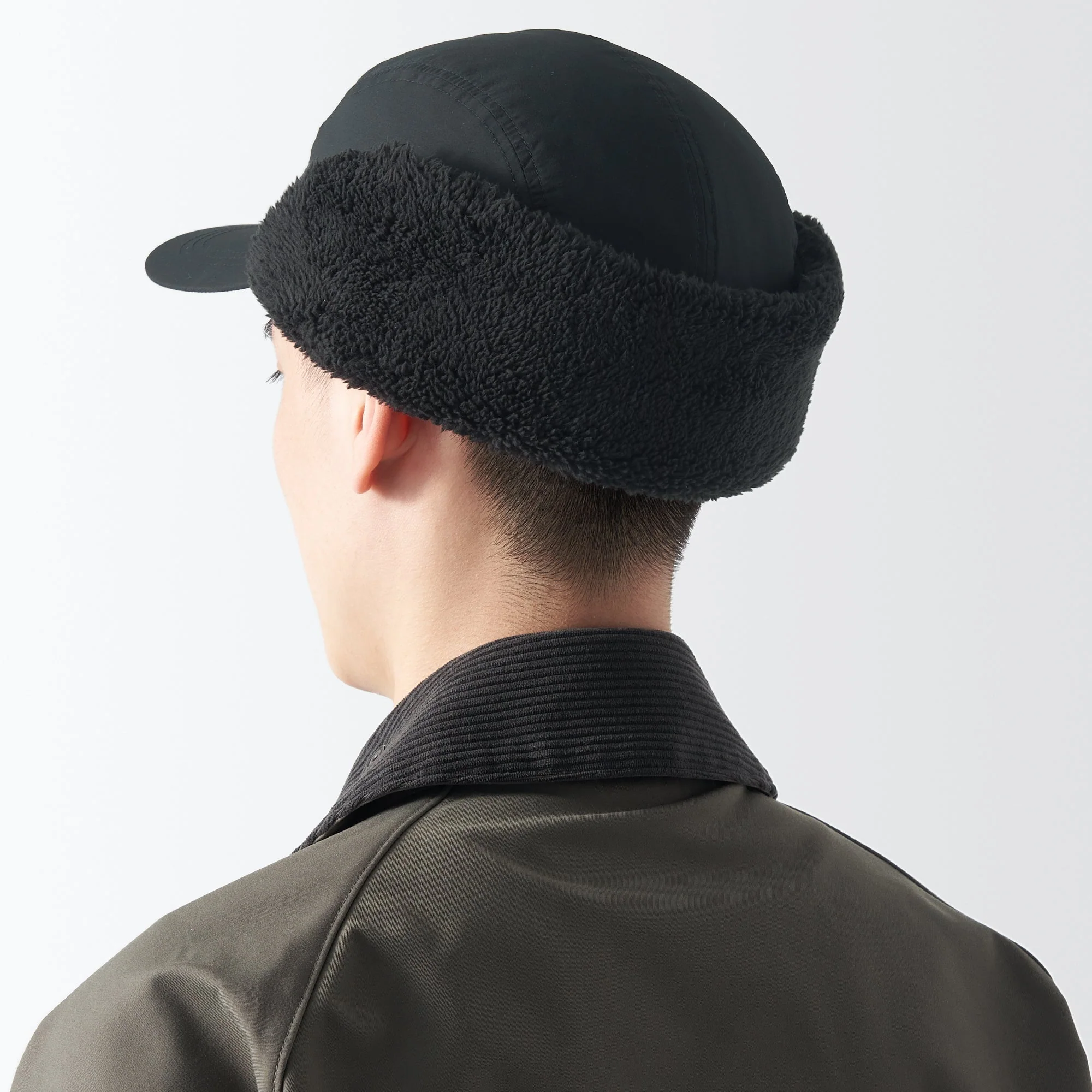 Water Repellent Boa Fleece Cap - Image 31