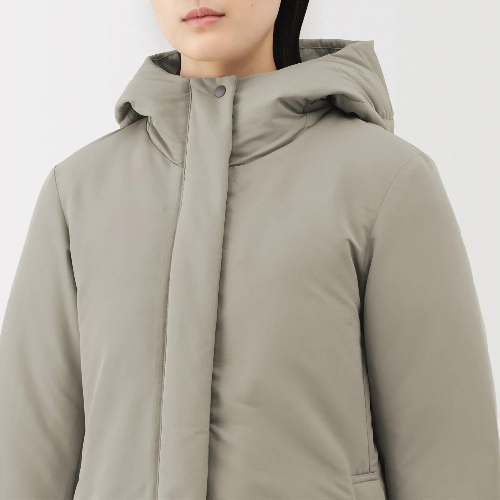 Water-Repellent Down Long Coat - Image 18