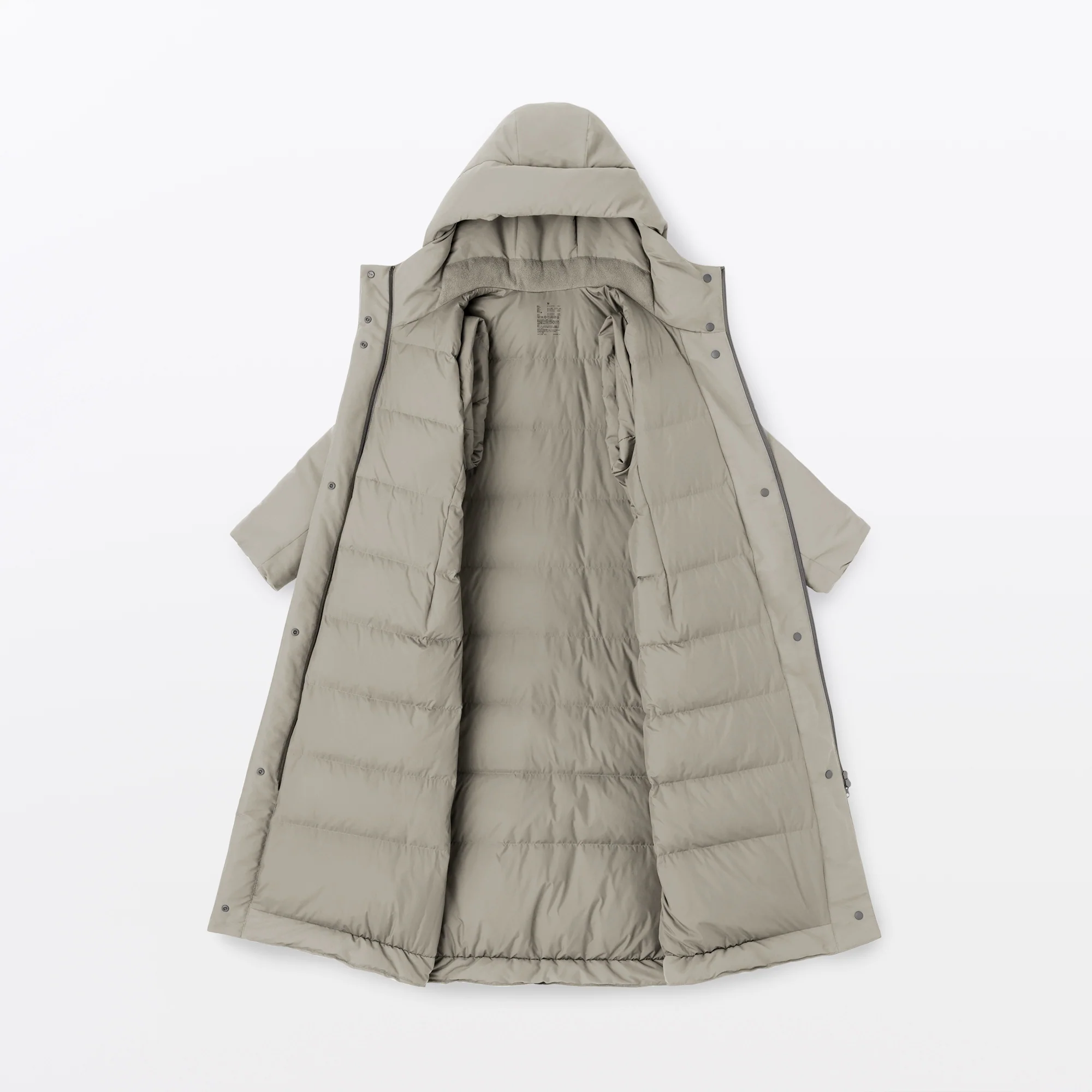 Water-Repellent Down Long Coat - Image 32