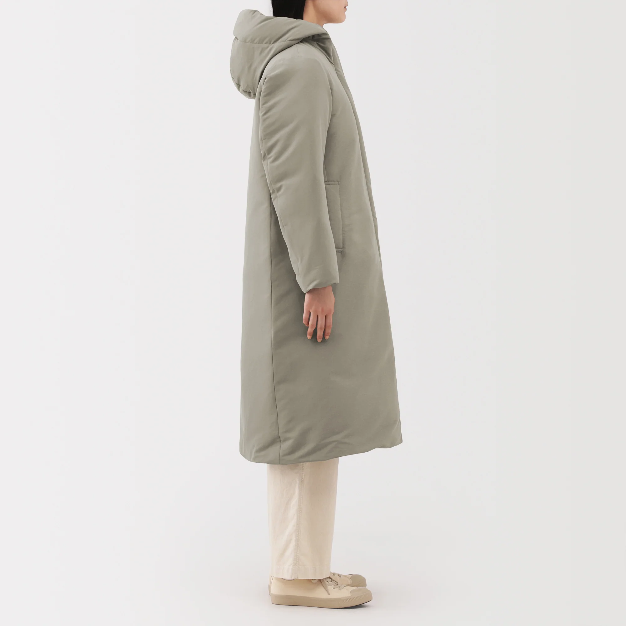 Water-Repellent Down Long Coat - Image 5