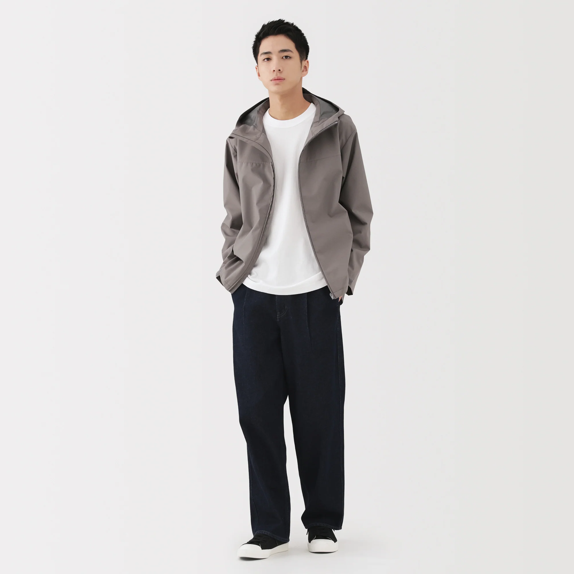 Water Repellent Hooded Jacket - Image 31