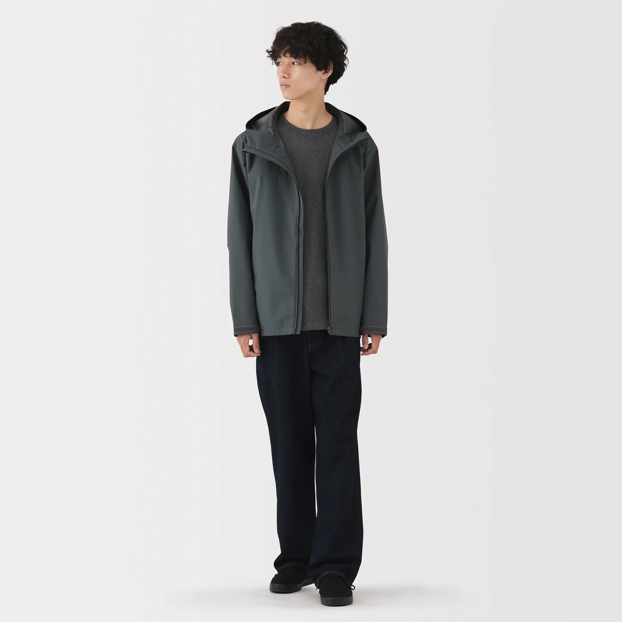 Water Repellent Hooded Jacket - Image 4