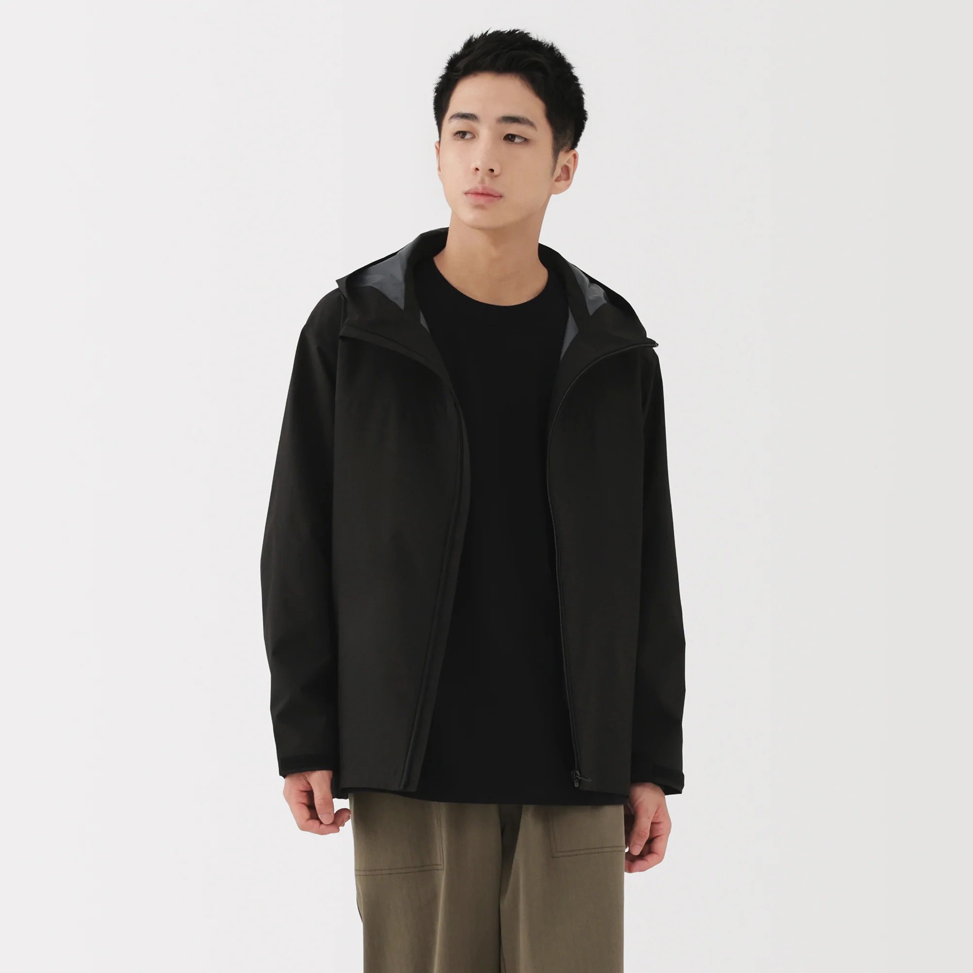 Water Repellent Hooded Jacket - Image 40