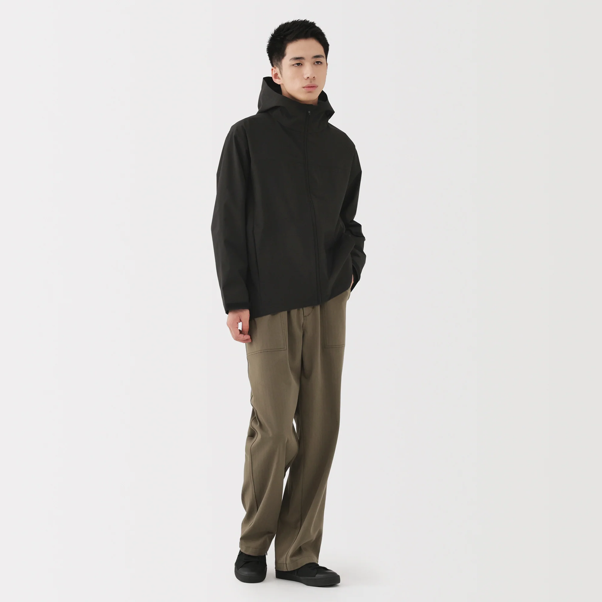 Water Repellent Hooded Jacket - Image 41