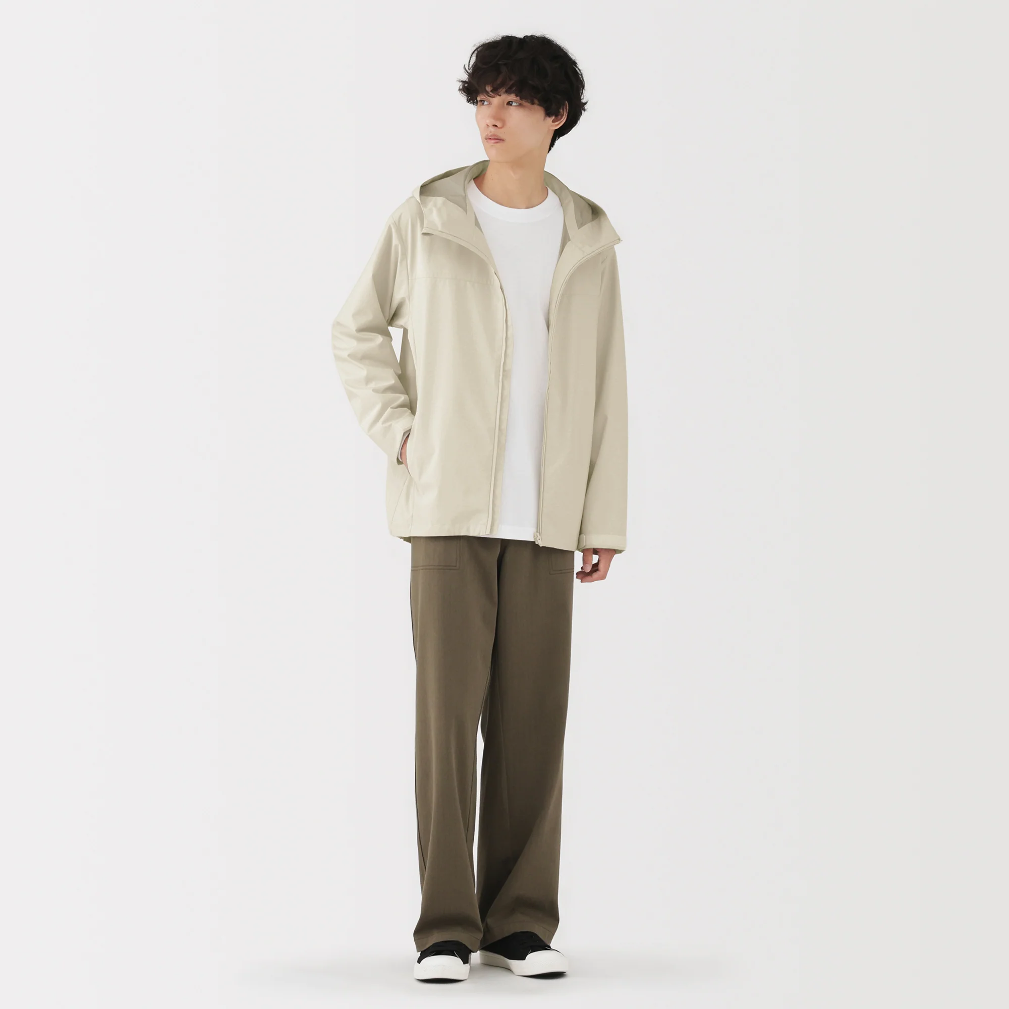 Water Repellent Hooded Jacket - Image 51