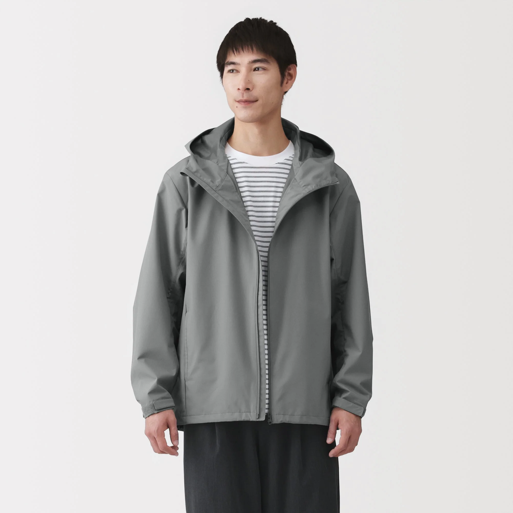 Water Repellent Hooded Jacket - Image 38