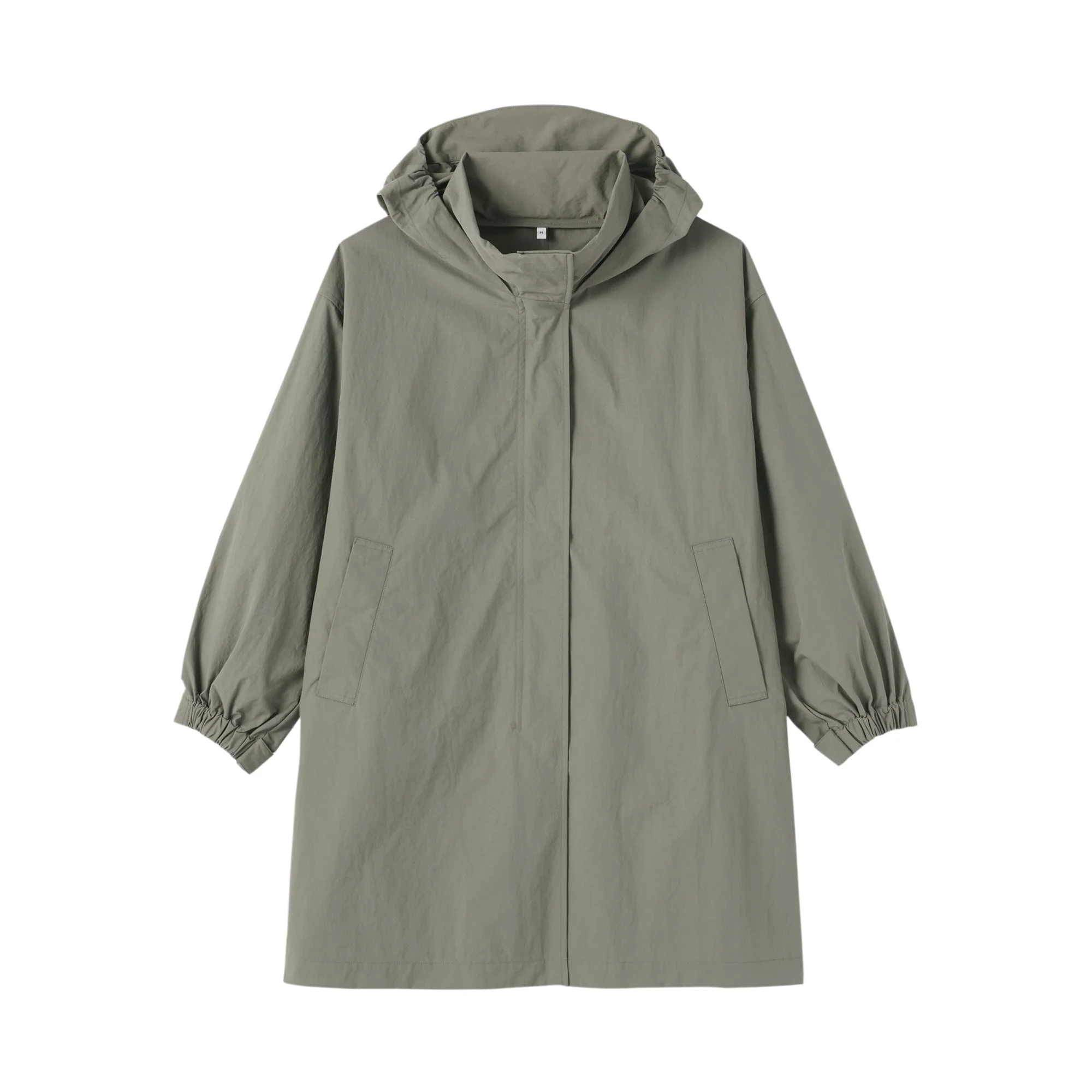 Water Repellent Hooded Long Coat - Image 12