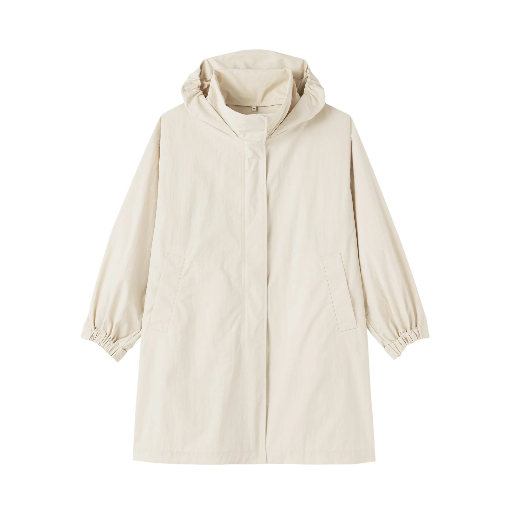 Water Repellent Hooded Long Coat - Image 22