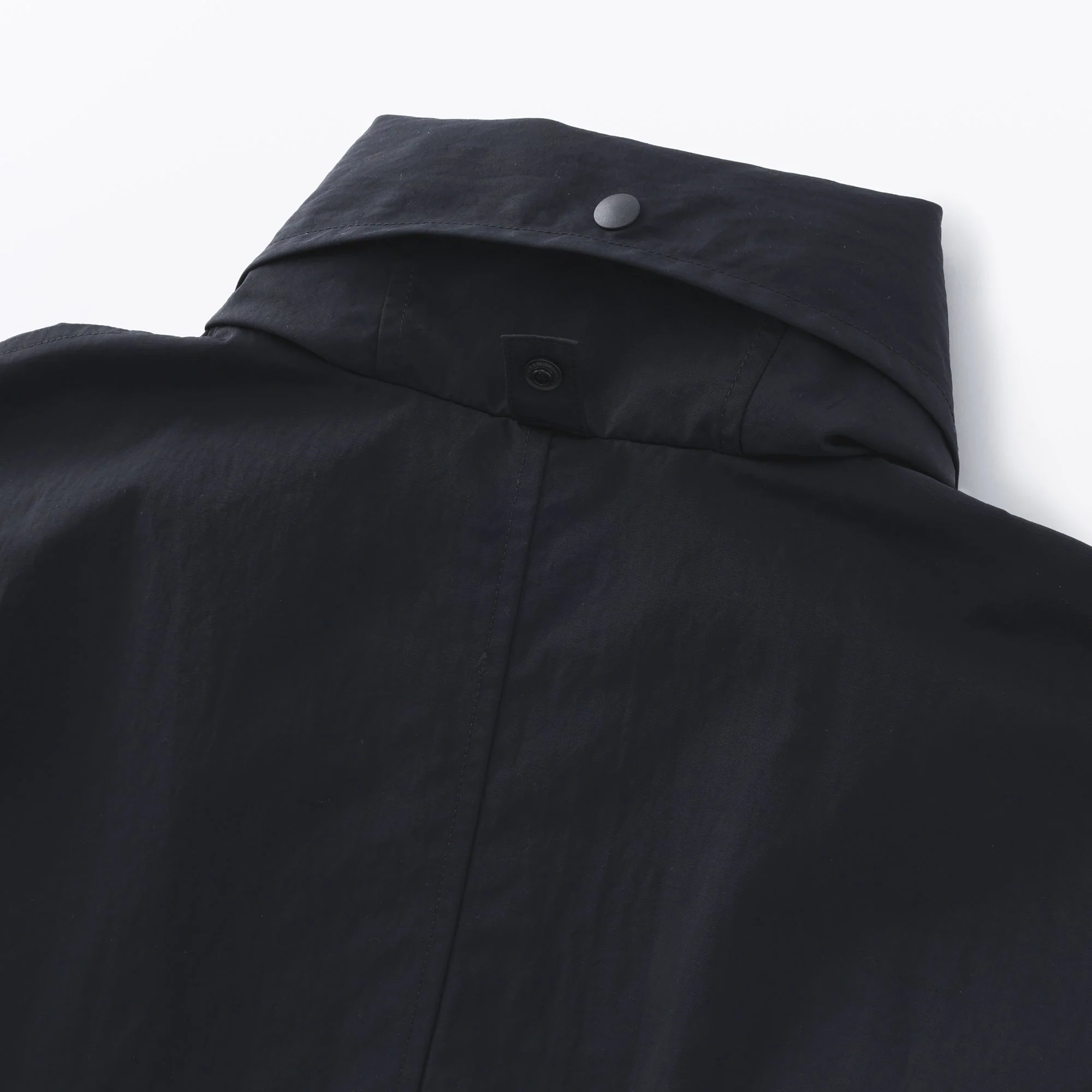 Water Repellent Hooded Long Coat - Image 9