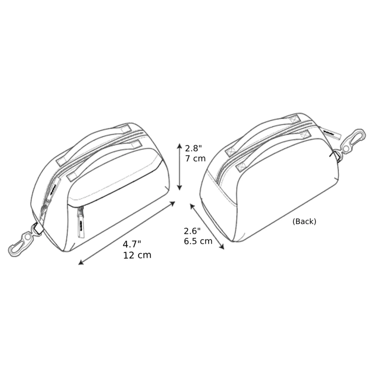 Water Repellent Mini Boston Bag - Image 9