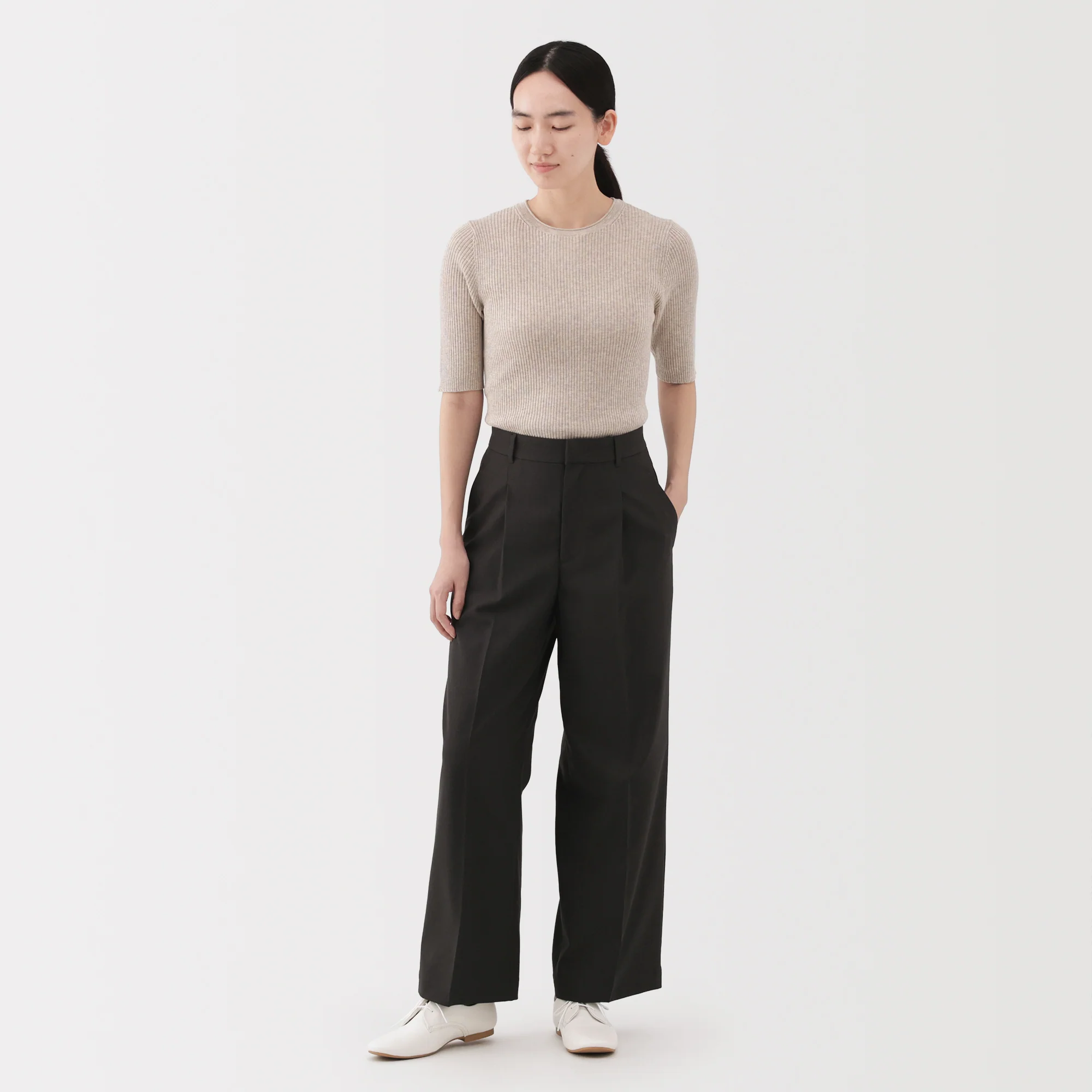Water Repellent Straight Pants - Image 24