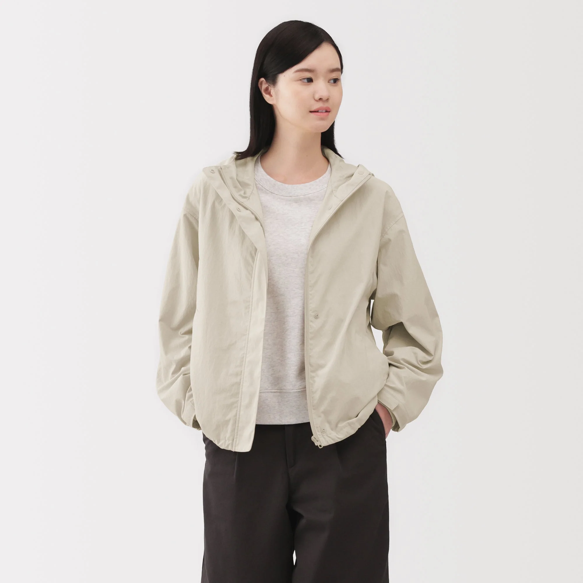 Water Repellent Pocketable Jacket - Image 3