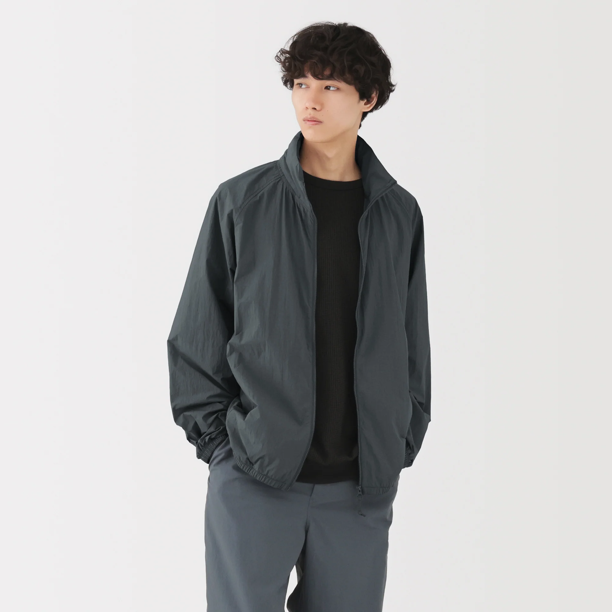 Water Repellent Pocketable Windbreaker - Image 29