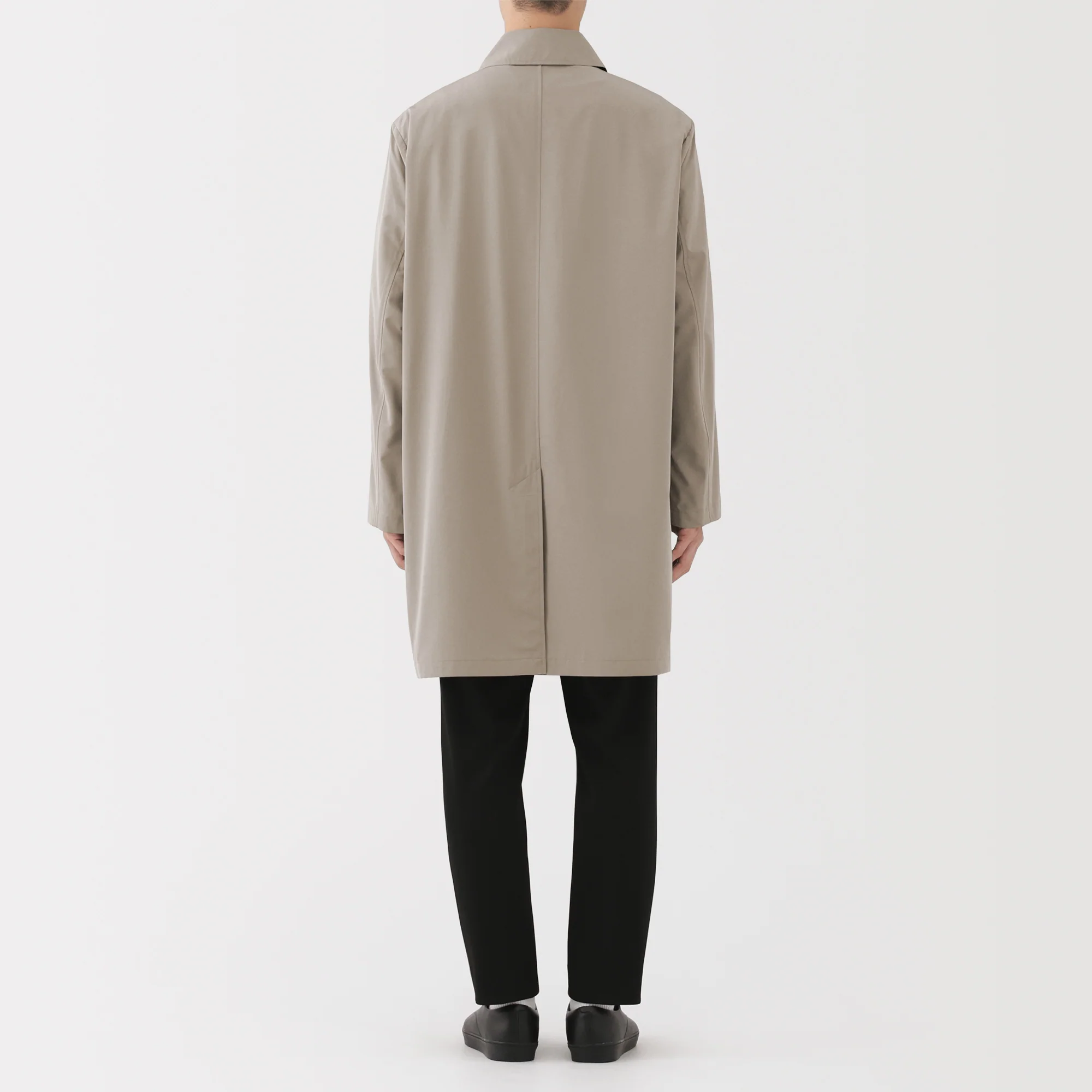 Water Repellent Stand Fall Collar Coat - Image 15