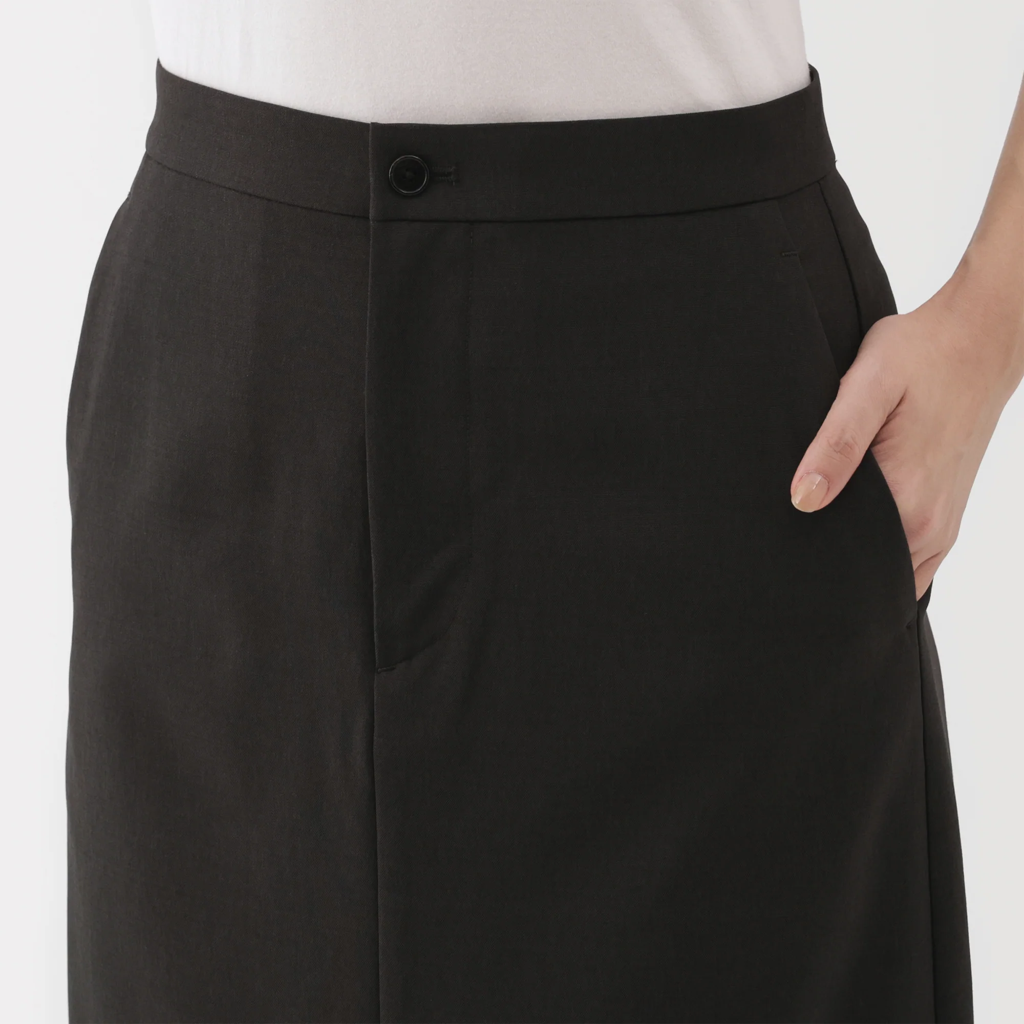 Water Repellent Straight Skirt - Image 6