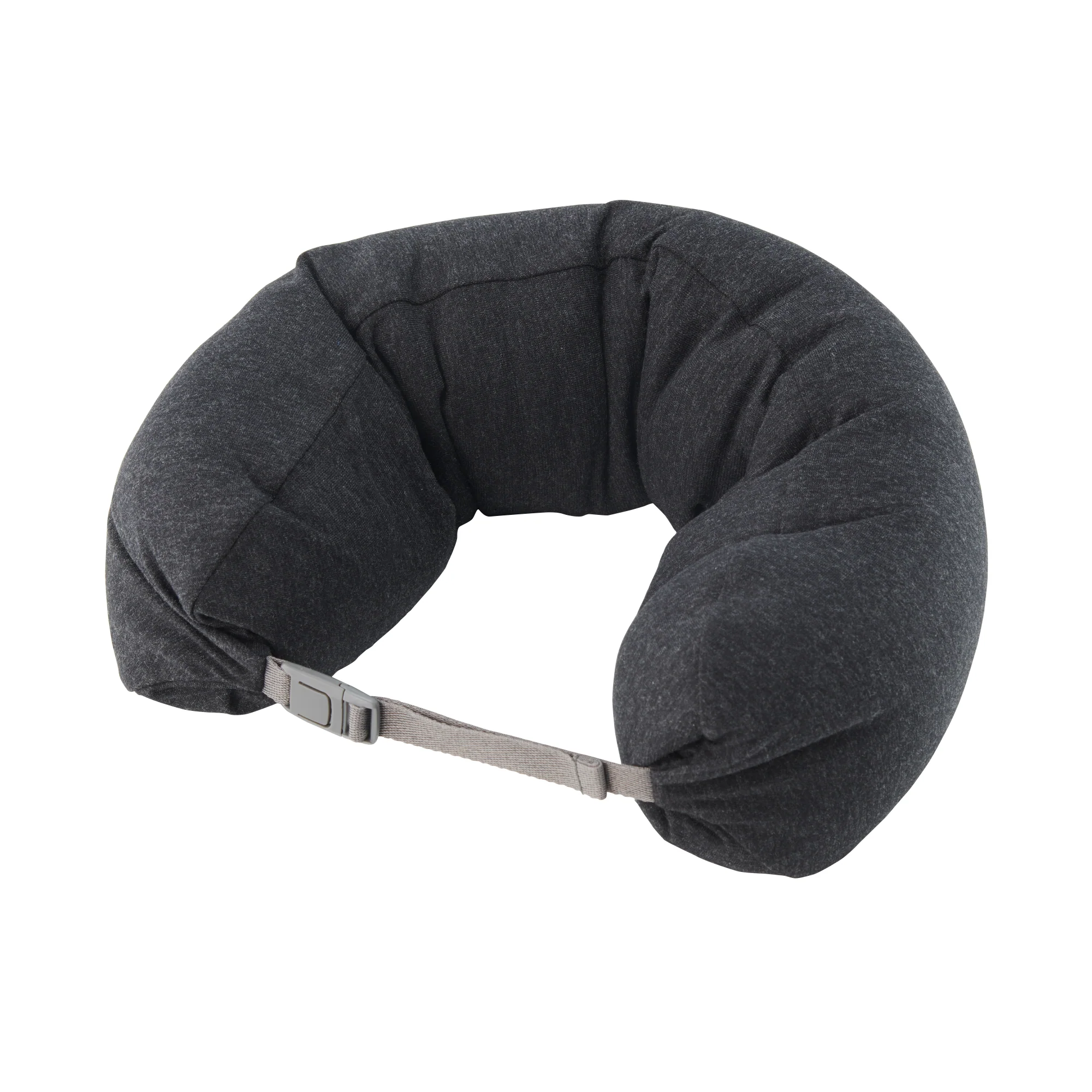 Well-Fitted Neck Cushion Melange Black - Image 2
