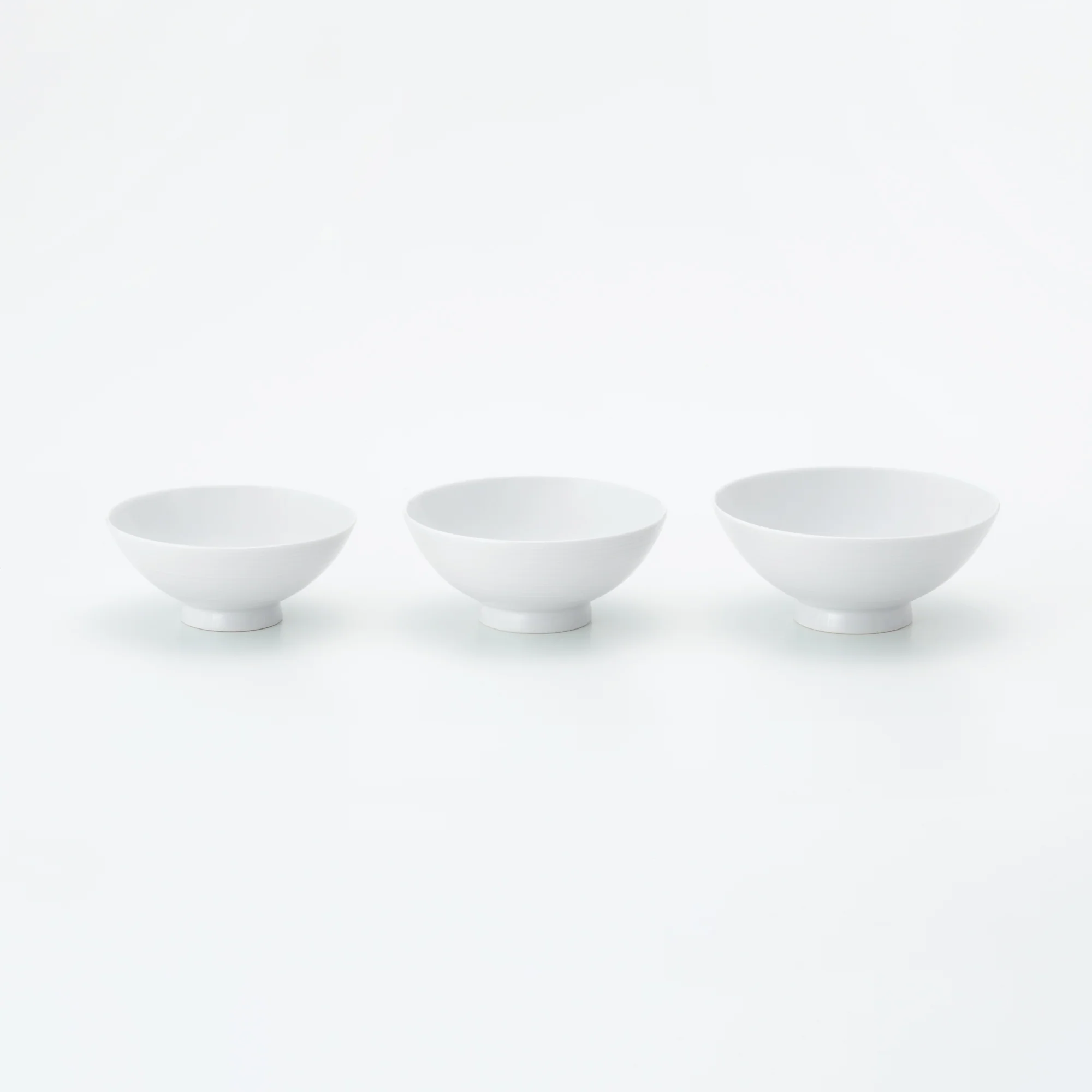White Porcelain Rice Bowl - Large - Image 6