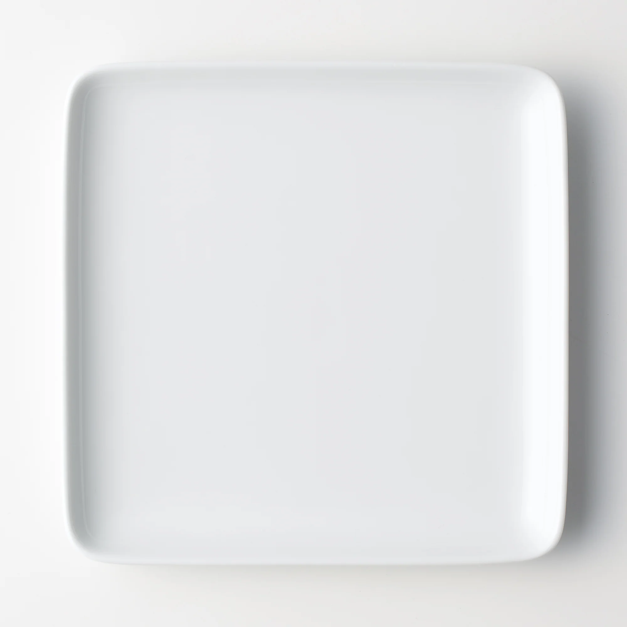 White Porcelain Square Dish - Image 9