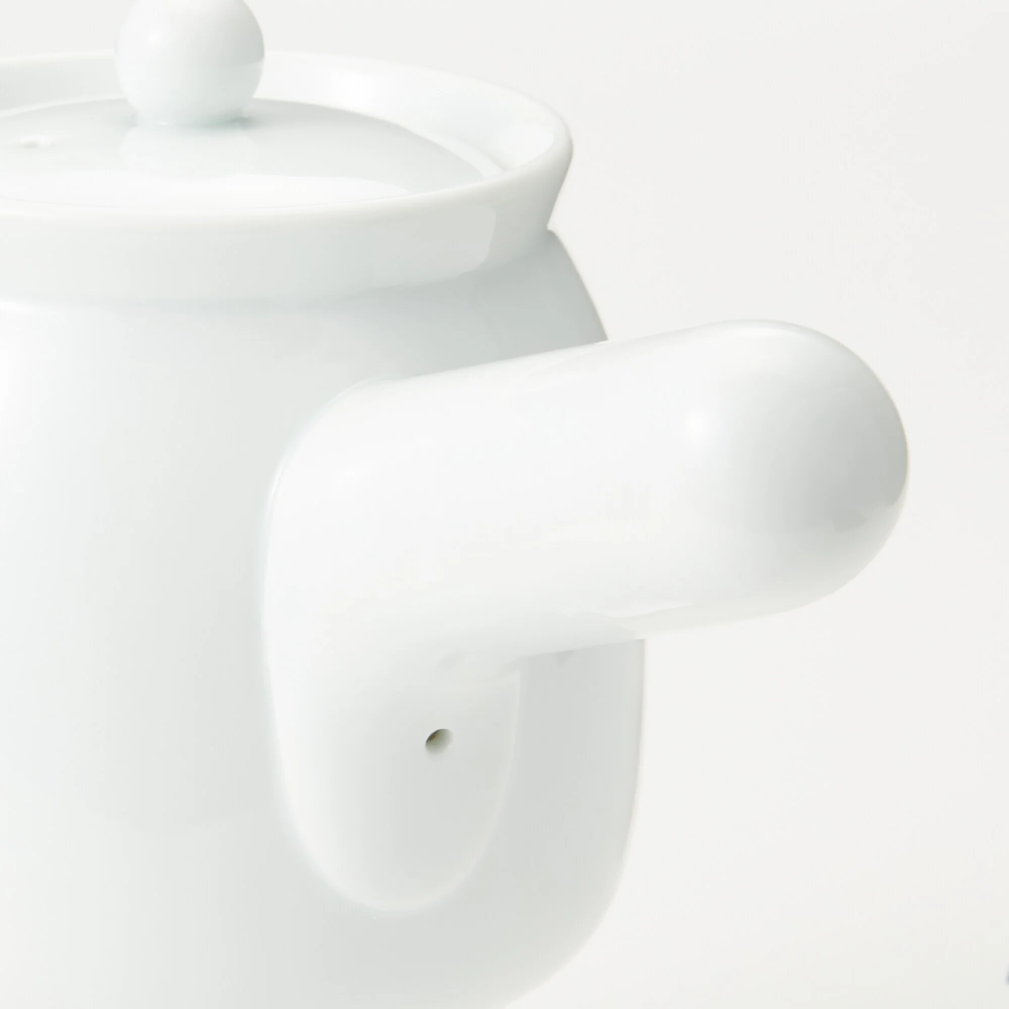 White Porcelain Tea Pot - Image 6