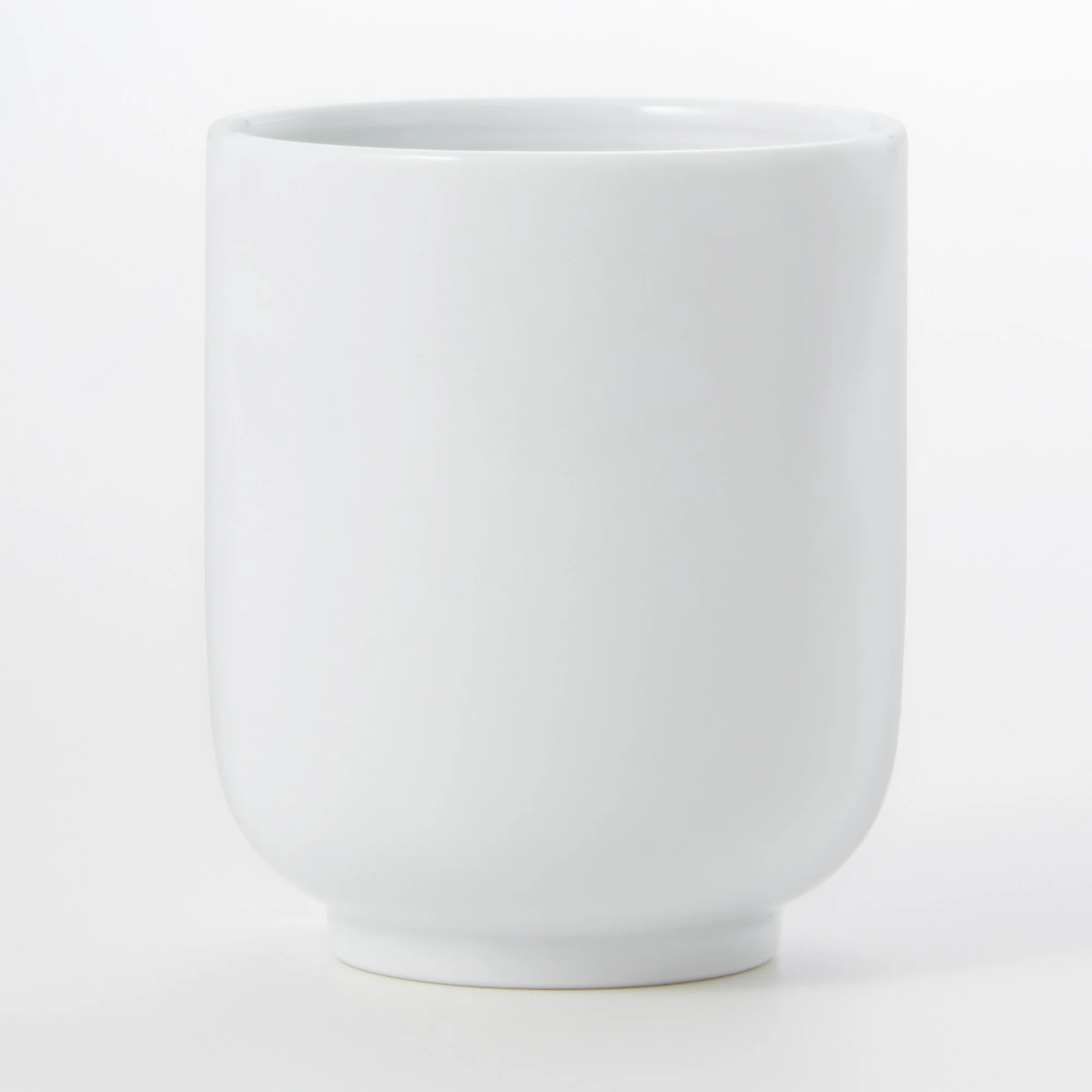 White Porcelain Yunomi Teacup - Image 2