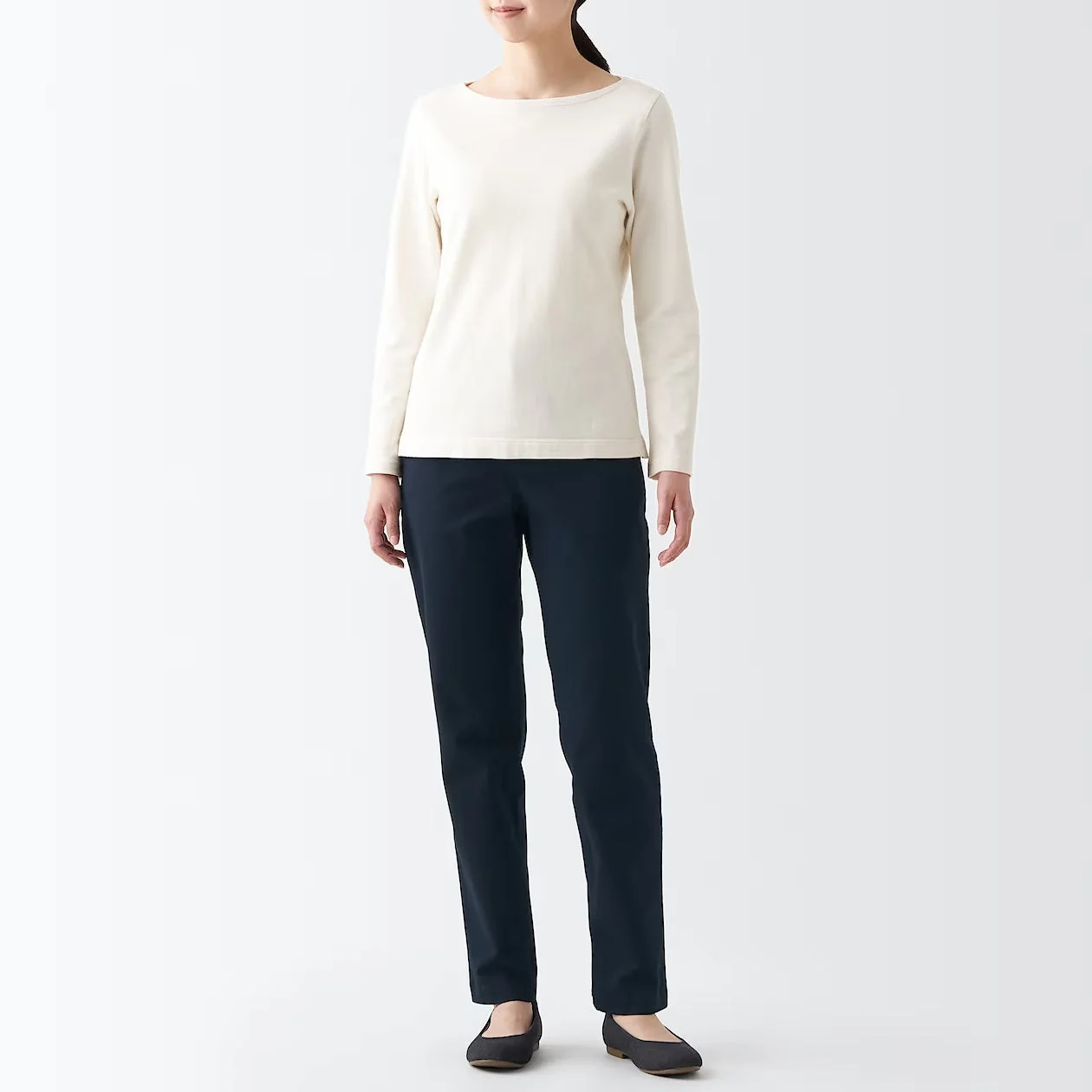 Women's 4-Way Stretch Chino Slim Tapered Pants (L32") - Image 13