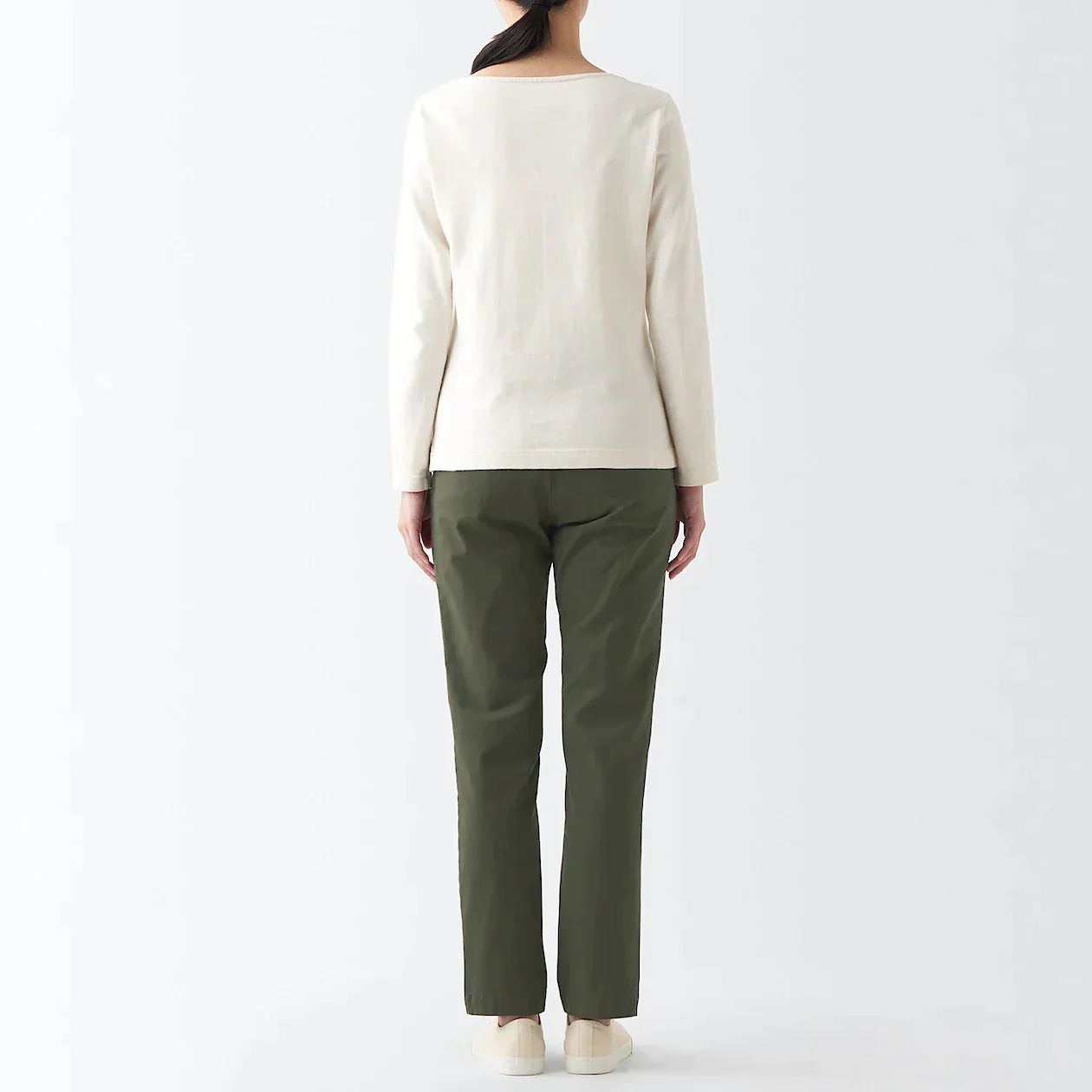 Women's 4-Way Stretch Chino Slim Tapered Pants (L32") - Image 25