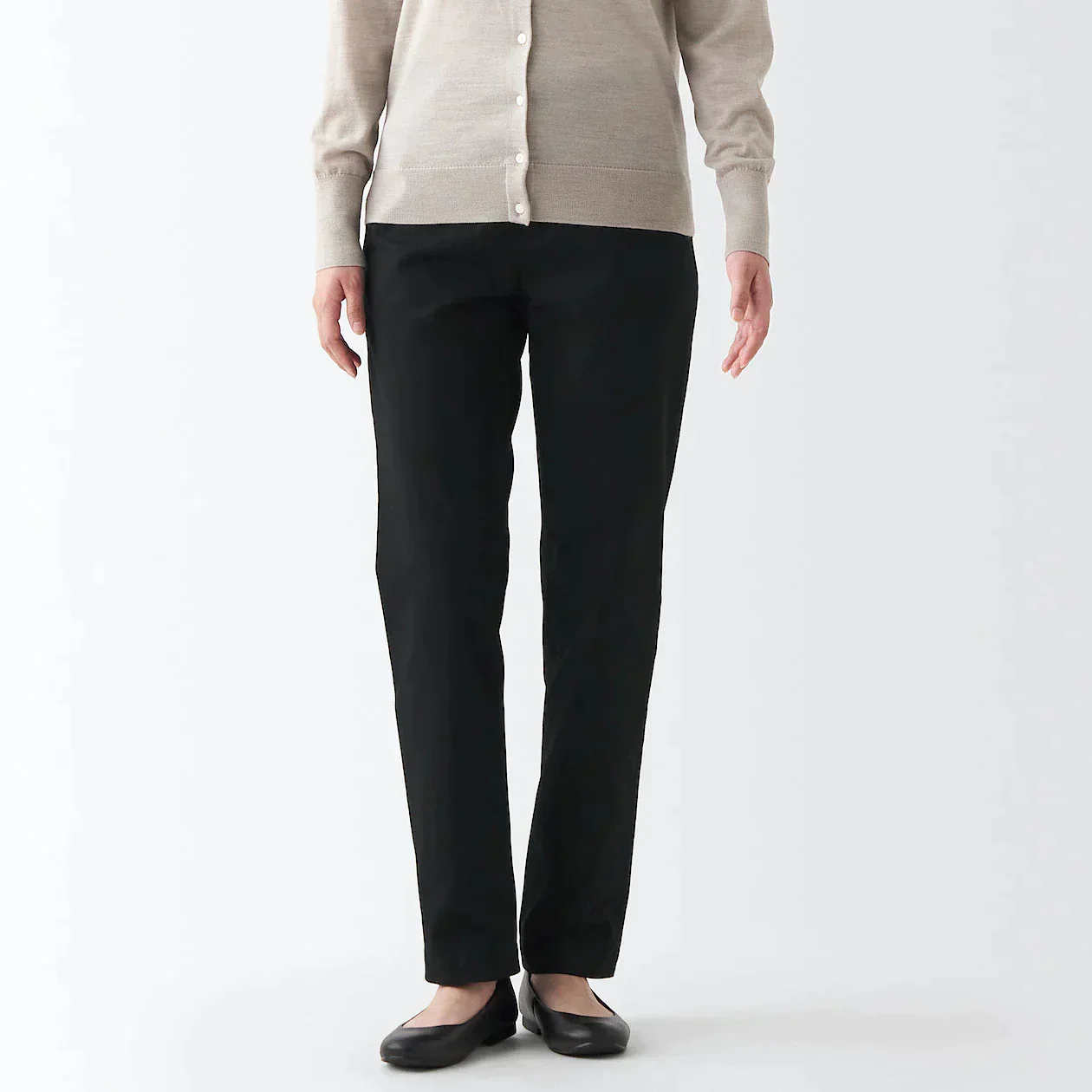 Women's 4-Way Stretch Chino Slim Tapered Pants (L32") - Image 32