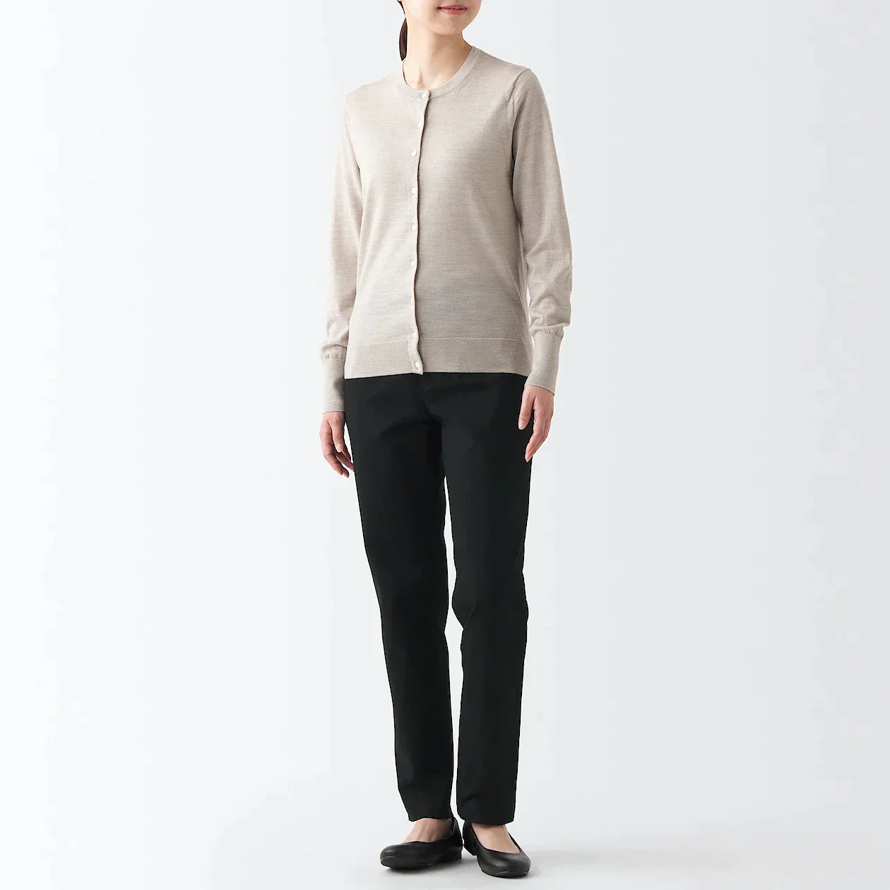 Women's 4-Way Stretch Chino Slim Tapered Pants (L32") - Image 36