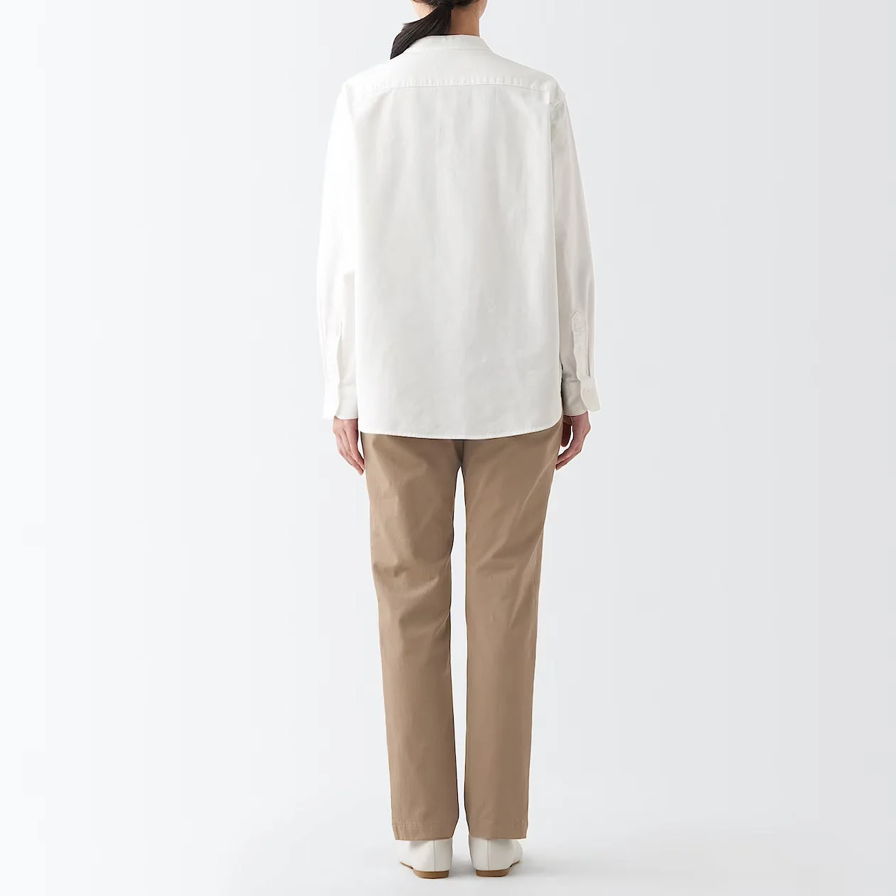 Women's 4-Way Stretch Chino Slim Tapered Pants (L32") - Image 5