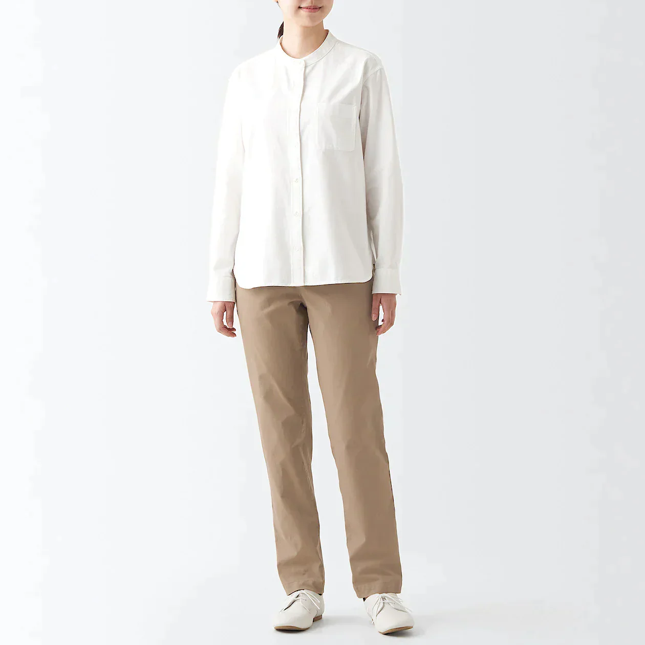 Women's 4-Way Stretch Chino Slim Tapered Pants (L32") - Image 7