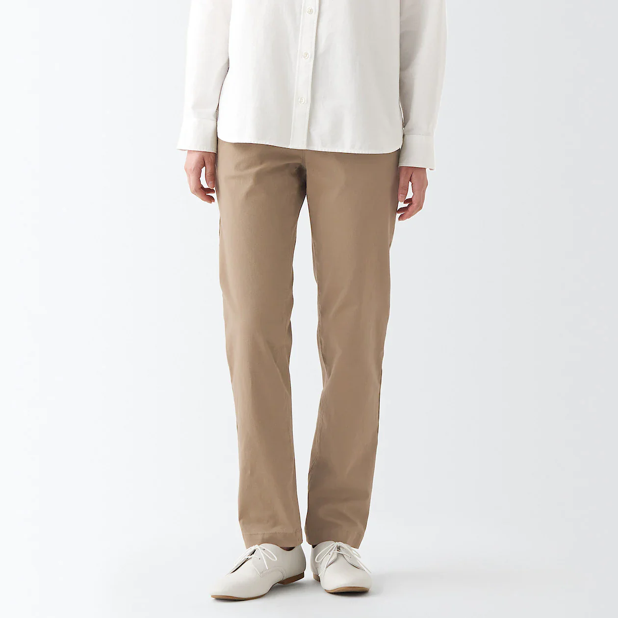 Women's 4-Way Stretch Chino Slim Tapered Pants (L 32inch / 82cm) - Image 23