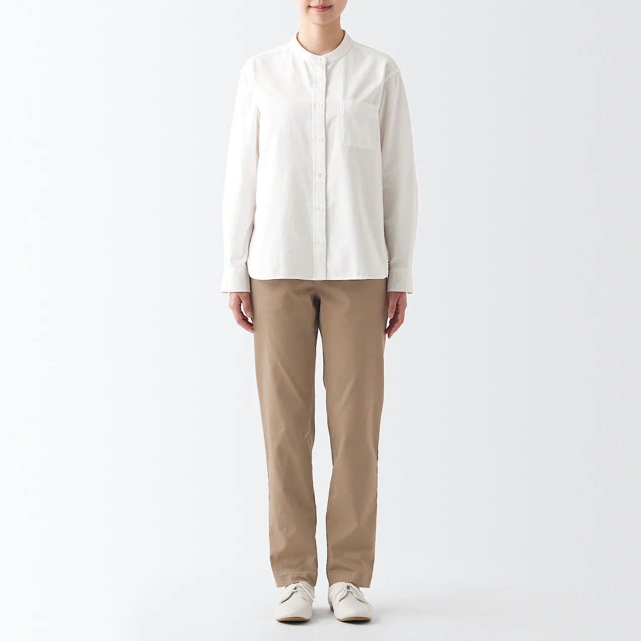 Women's 4-Way Stretch Chino Slim Tapered Pants (L 32inch / 82cm) - Image 24
