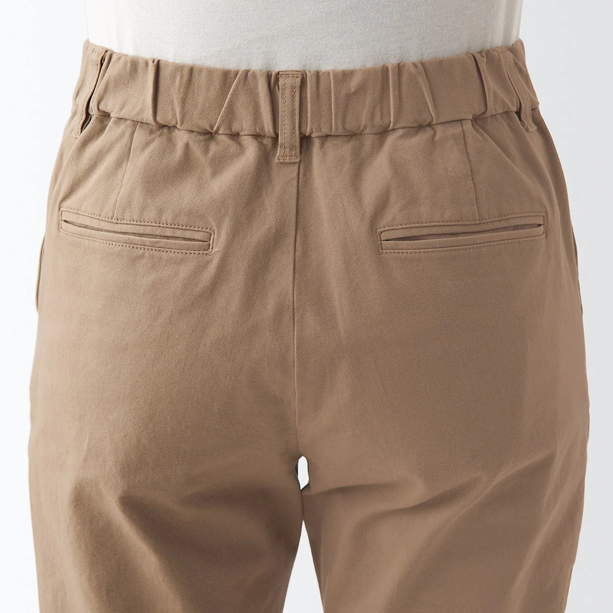 Women's 4-Way Stretch Chino Slim Tapered Pants (L 32inch / 82cm) - Image 29