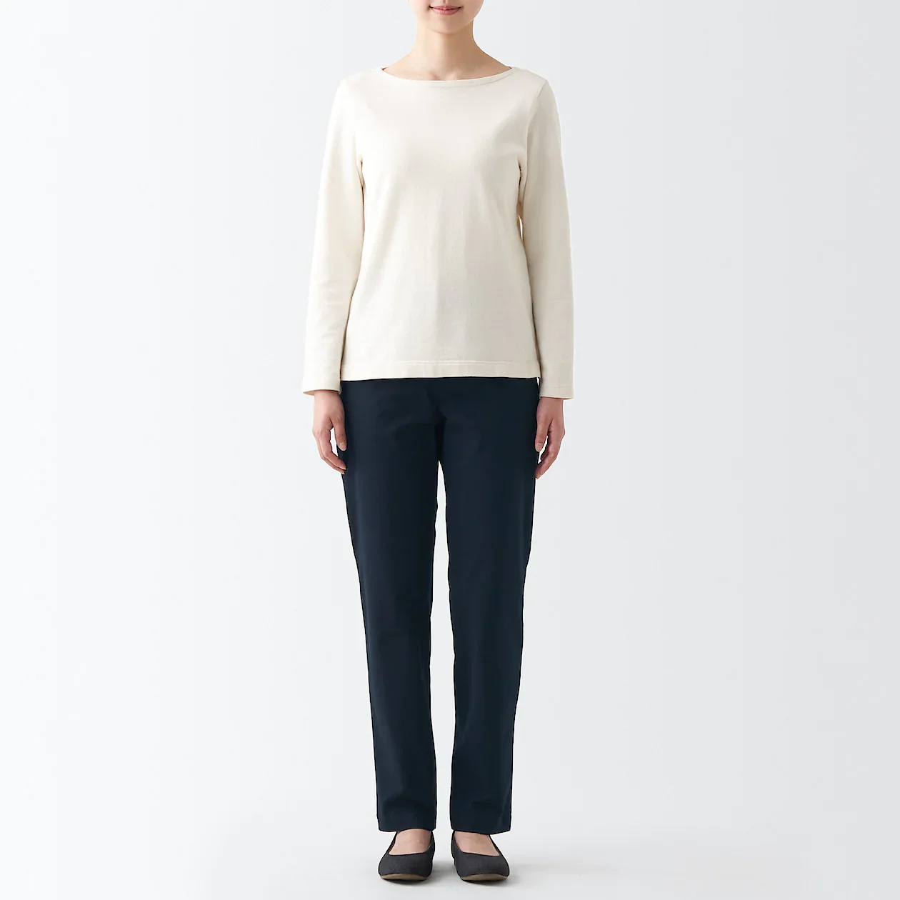 Women's 4-Way Stretch Chino Slim Tapered Pants (L 32inch / 82cm) - Image 7