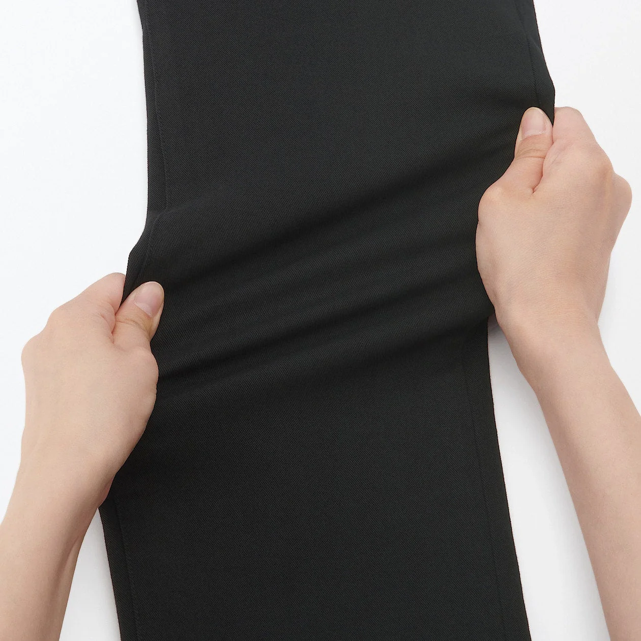 Women's 4-Way Stretch Chino Slim Tapered Pants (L 32inch / 80cm) - Image 11
