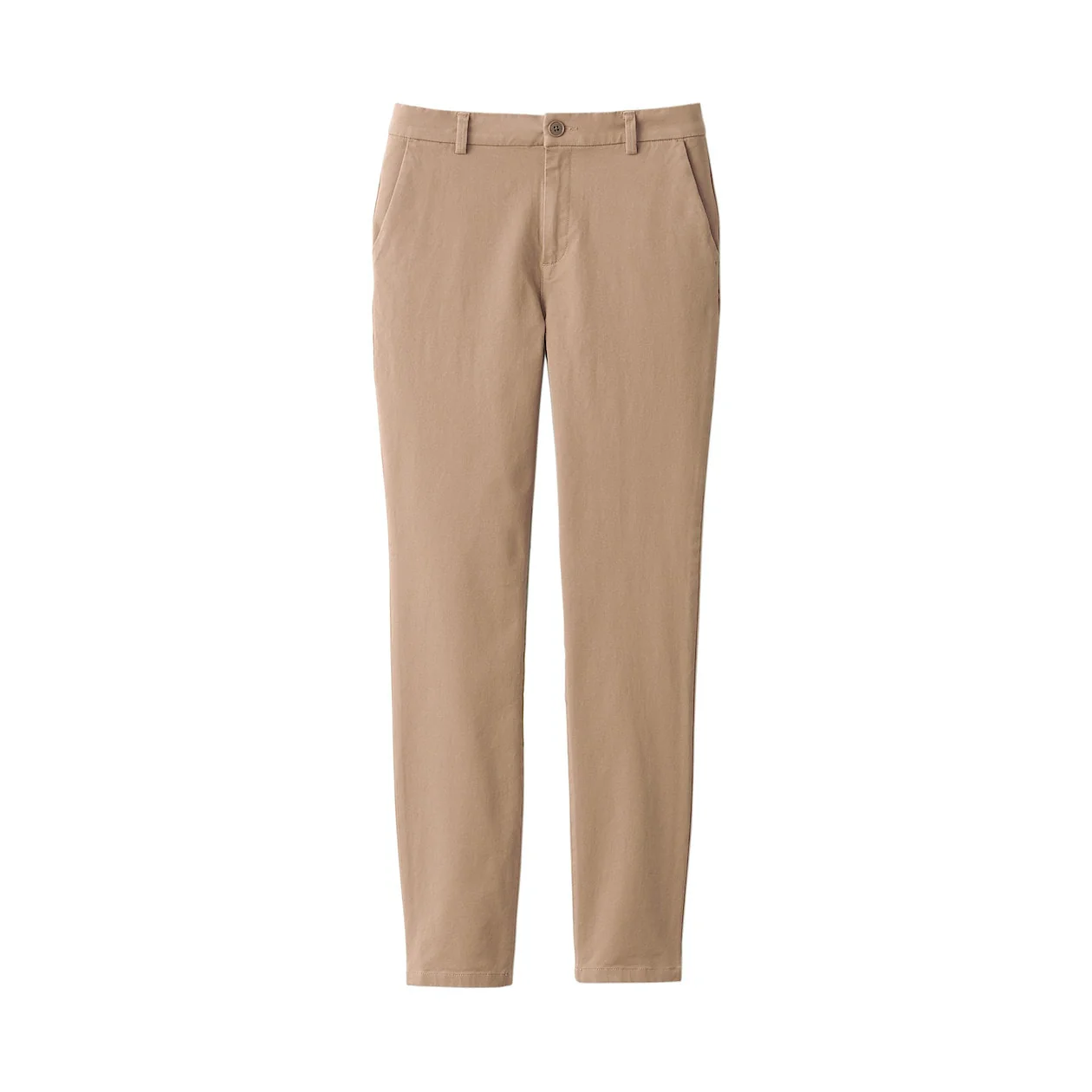 Women's 4-Way Stretch Chino Slim Tapered Pants (L 32inch / 80cm) - Image 12